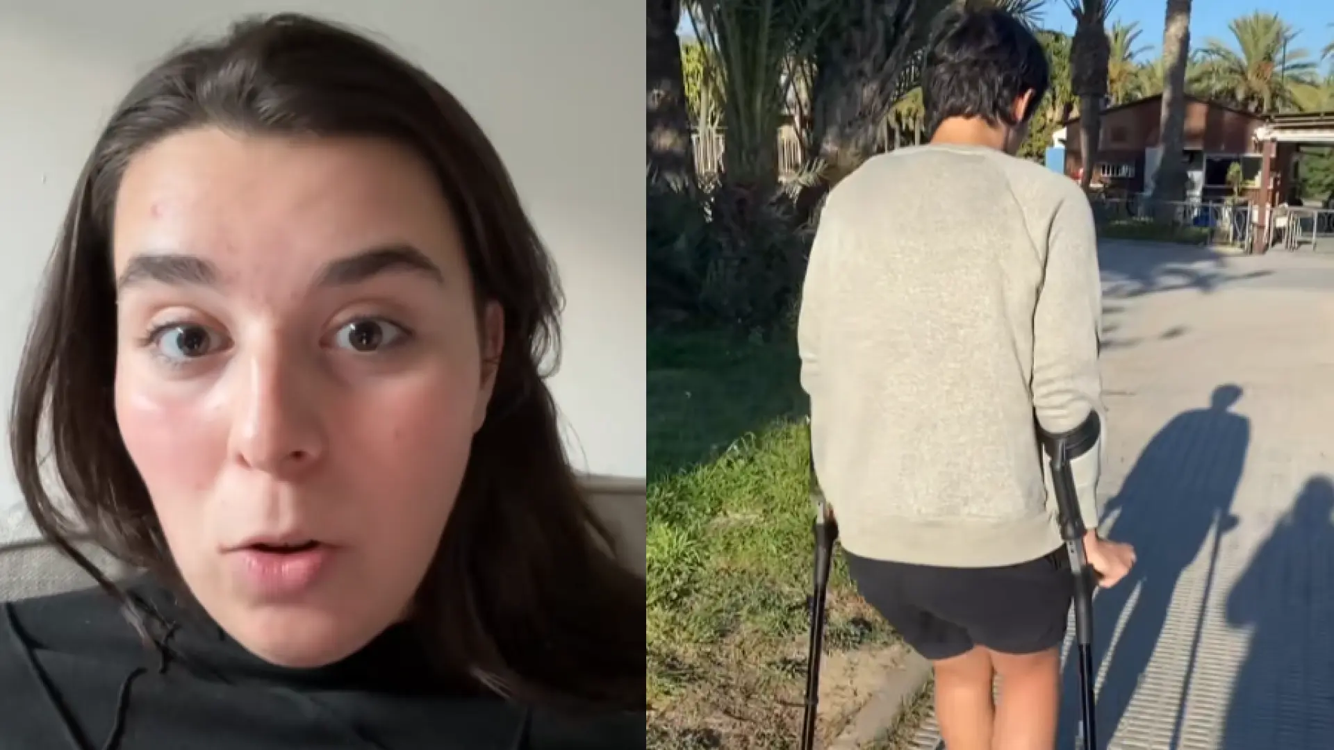 El grito de auxilio de una joven para ayudar a su pareja, de 26 años, con una grave patología lumbar: "Estamos en un punto sin salida"