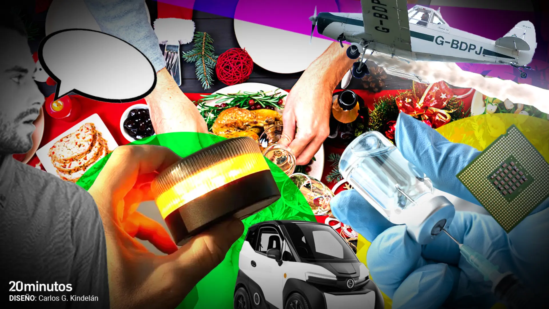 Guía para soportar los bulos de tu cuñado en Nochebuena: desde las vacunas con 'chips' al 'telerastreo' de la DGT