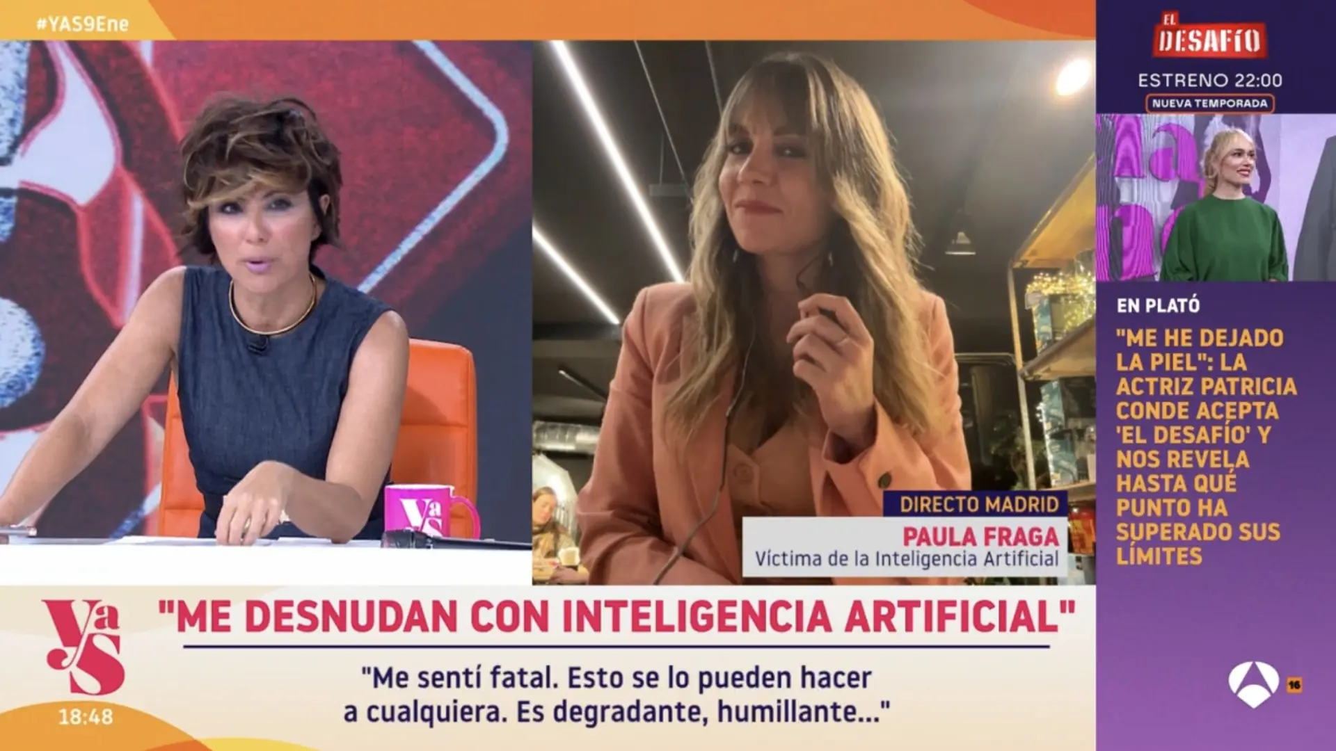 Una víctima de la inteligencia artificial alza la voz tras difundirse una imagen falsa suya en bikini: "Tienen que poner límites"