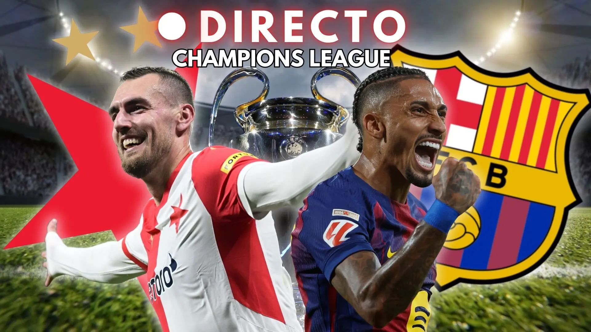 Slavia Praga – Barça de Champions League, en directo: goles, resultado y última hora de la jornada 7 de la Liga de Campeones