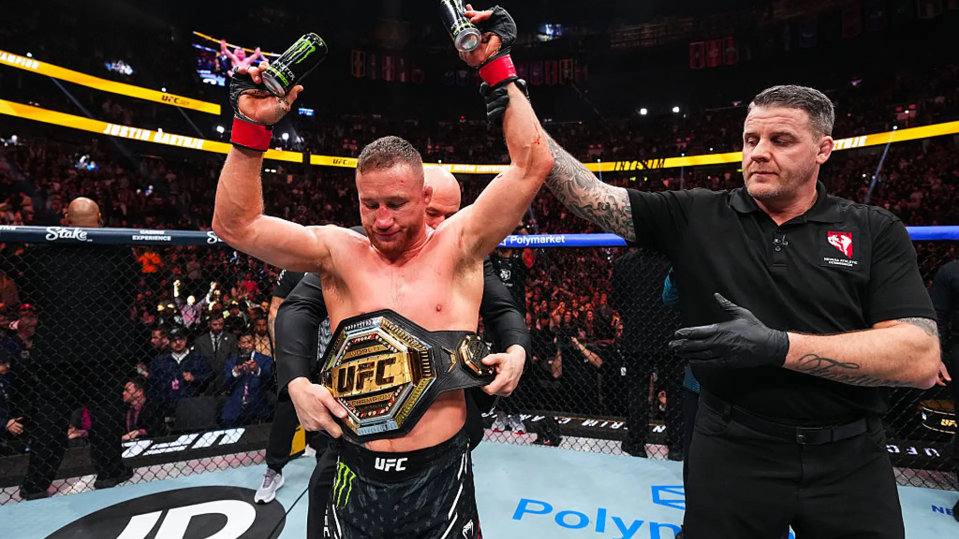 Justin Gaethje, seguro de poder ganar a Topuria: «Puedo noquearle en el jardín de la Casa Blanca, sé del poder que poseo»