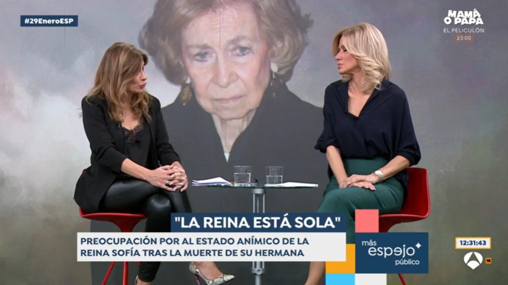 Susanna Griso, sobre la soledad de la reina Sofía: "No la dejan viajar a  Sanxenxo cuando viene el rey"