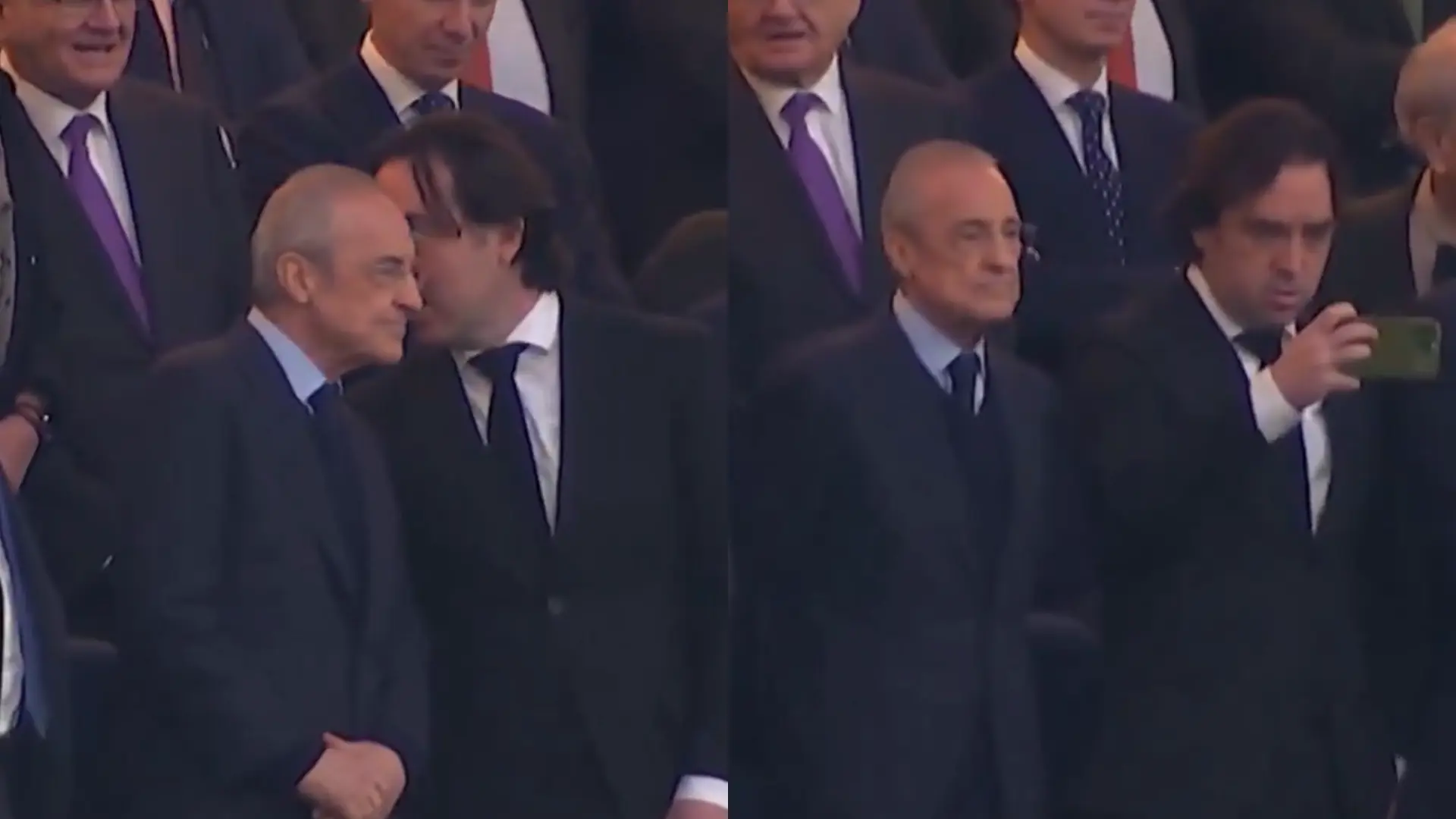 La conversación entre Florentino Pérez y Martín Presa sobre el Bernabéu: «Impresionante el campo que habéis hecho»