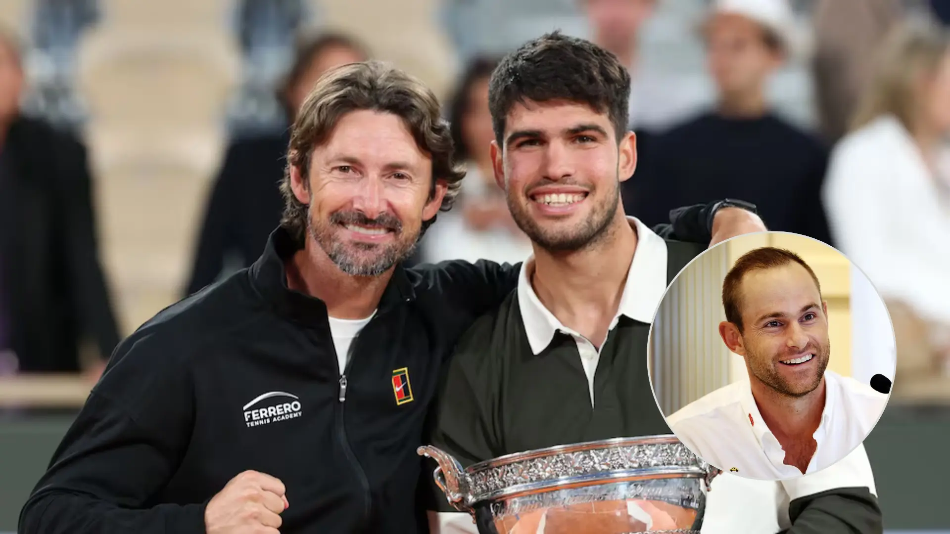 Andy Roddick, exnúmero 1 del mundo: «El desarrollo de Alcaraz siempre irá ligado al trabajo que Juan Carlos Ferrero hizo en él»