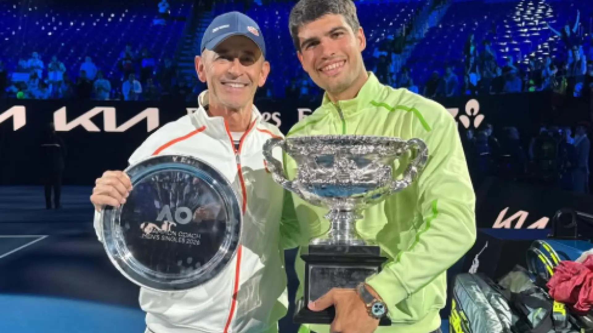 Samu López, entrenador de Carlos Alcaraz: "Me motivó la posibilidad de llevar al número uno del mundo tras 30 años en la profesión"
