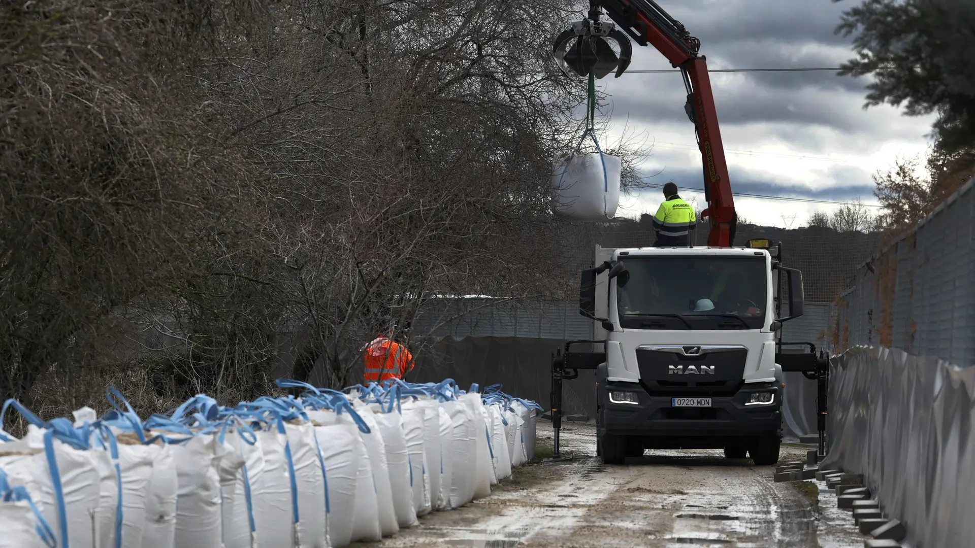 Aviso rojo en varios puntos de Madrid por posible desbordamiento de los ríos Jarama, Alberche y Henares