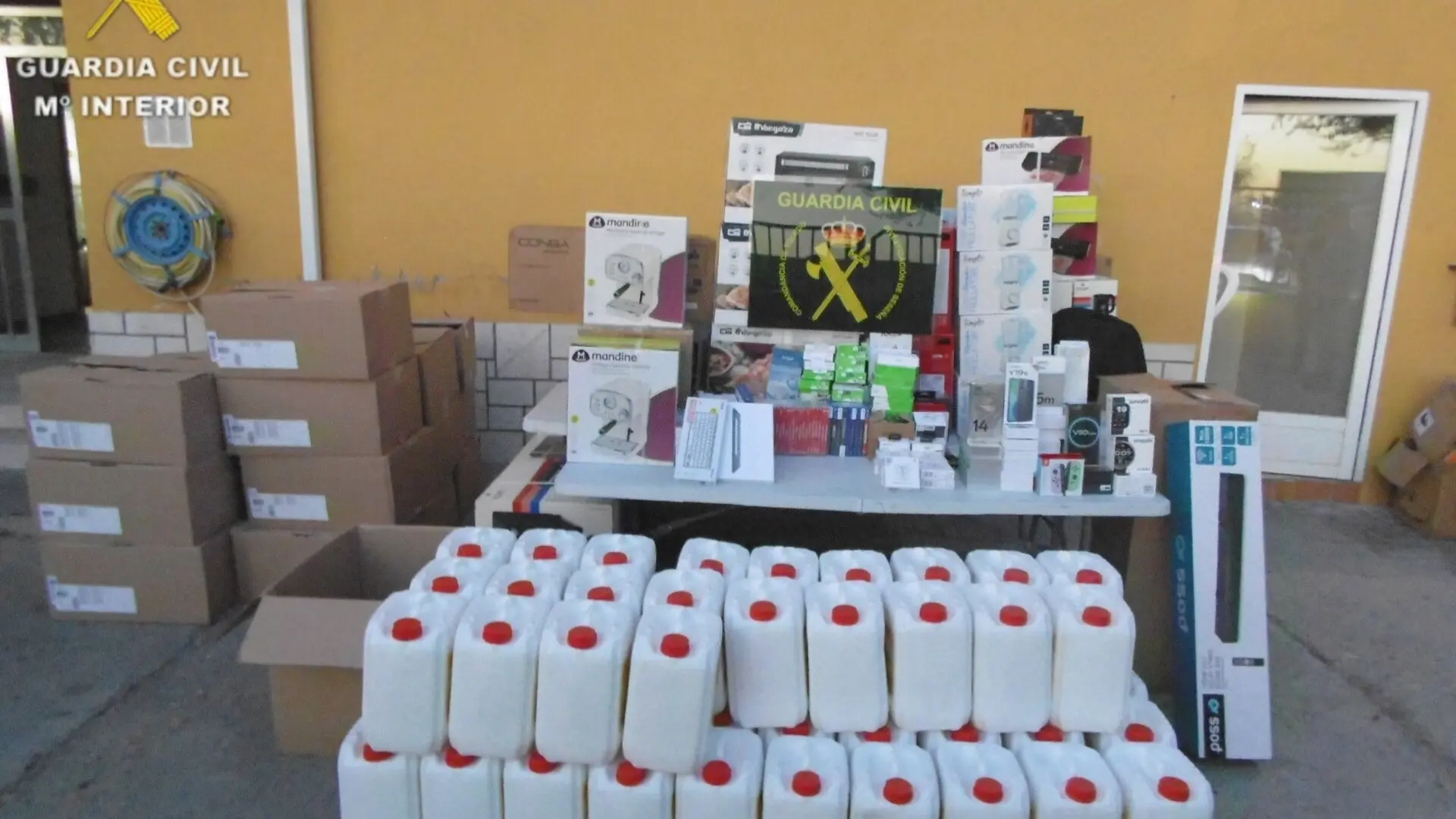 Cae una banda criminal que desvalijaba camiones estacionados en Toledo