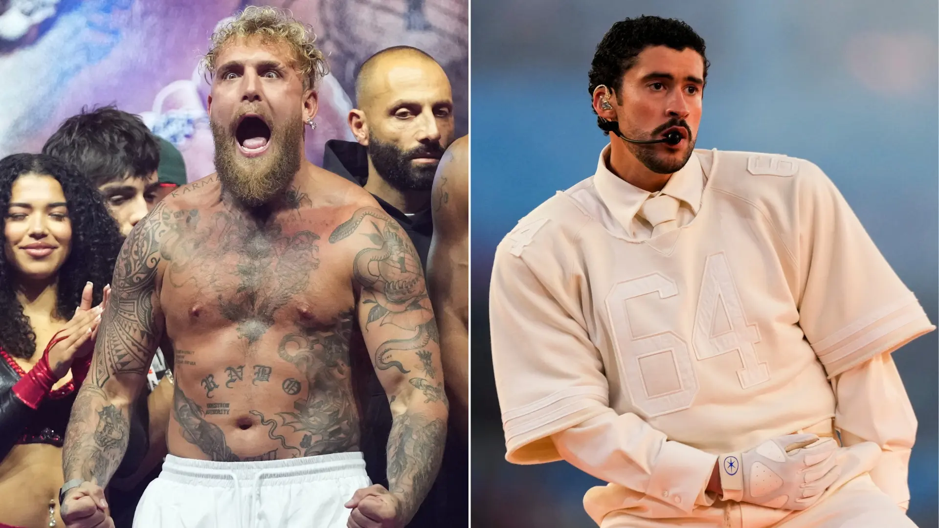 Jake Paul carga contra Bad Bunny: "Un falso estadounidense que actúa y odia públicamente a EEUU"
