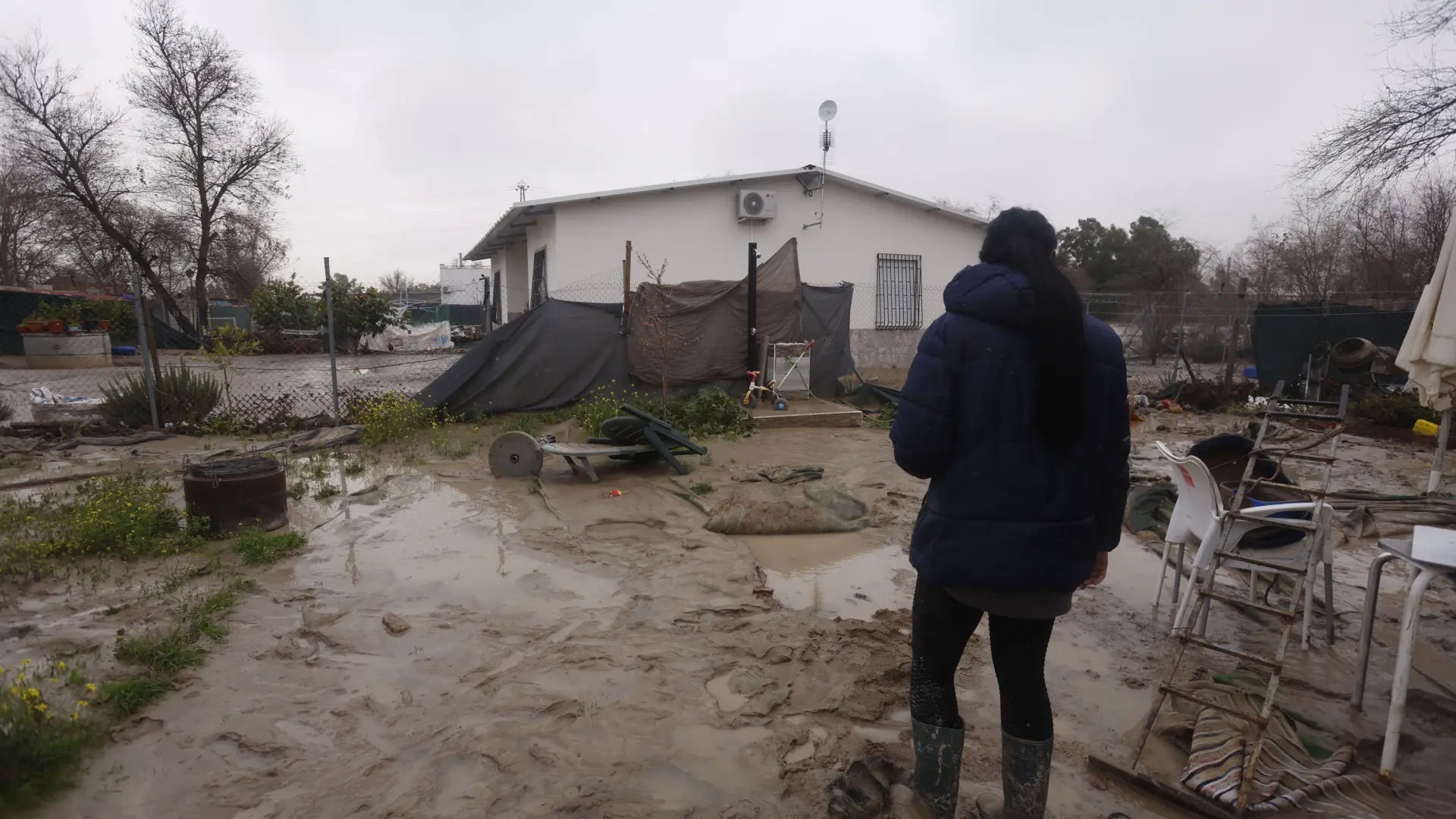 Más de 5.800 personas siguen desalojadas por el tren de borrascas en España, que volverá a ser azotada por fuertes lluvias este martes