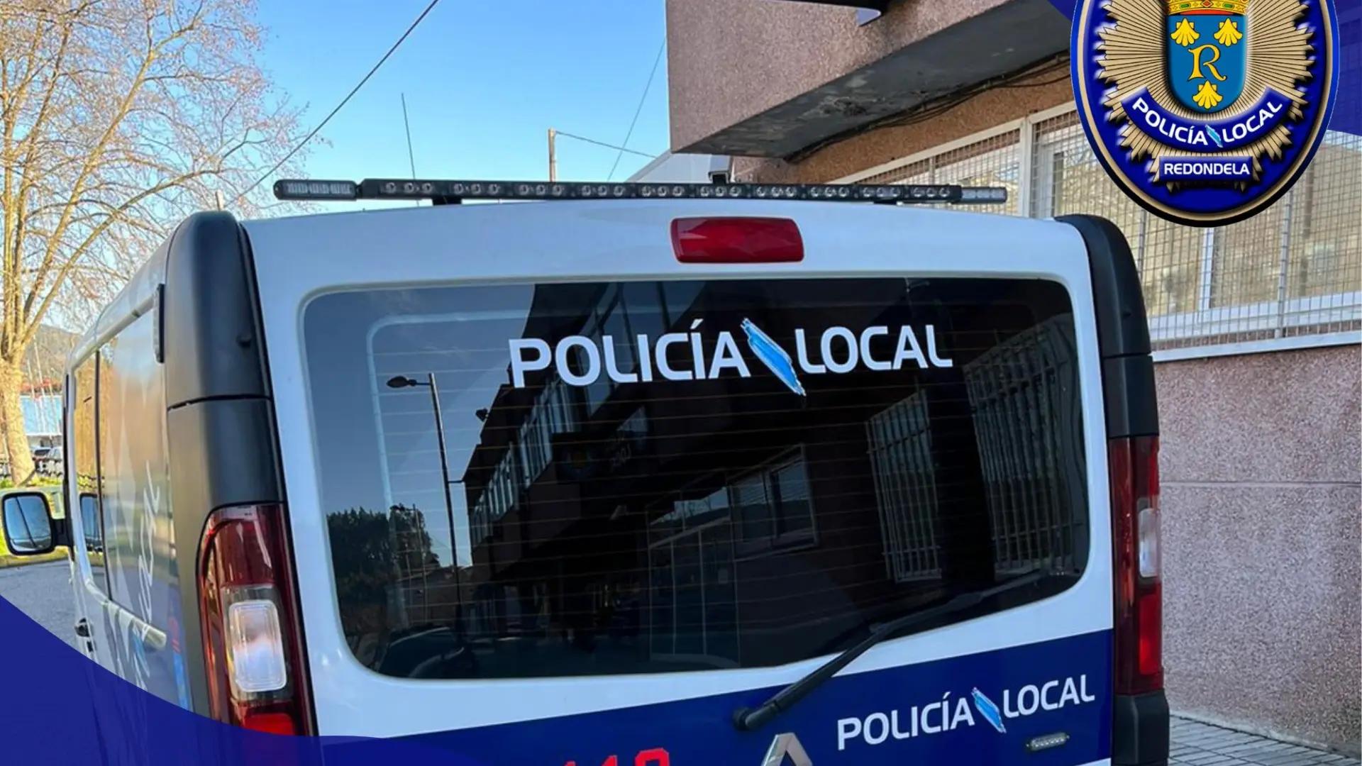 Herido un policía en una intervención con un hombre que trató de retener a una joven en Redondela