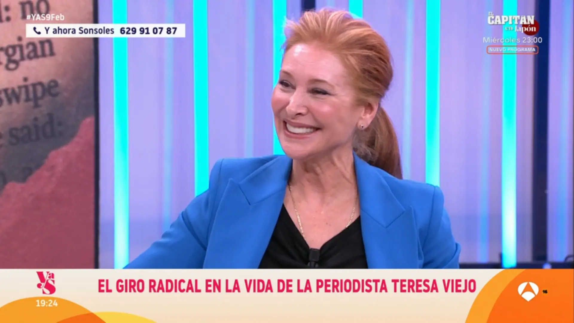La periodista Teresa Viejo recuerda a María Teresa Campos: "Fue generosa"