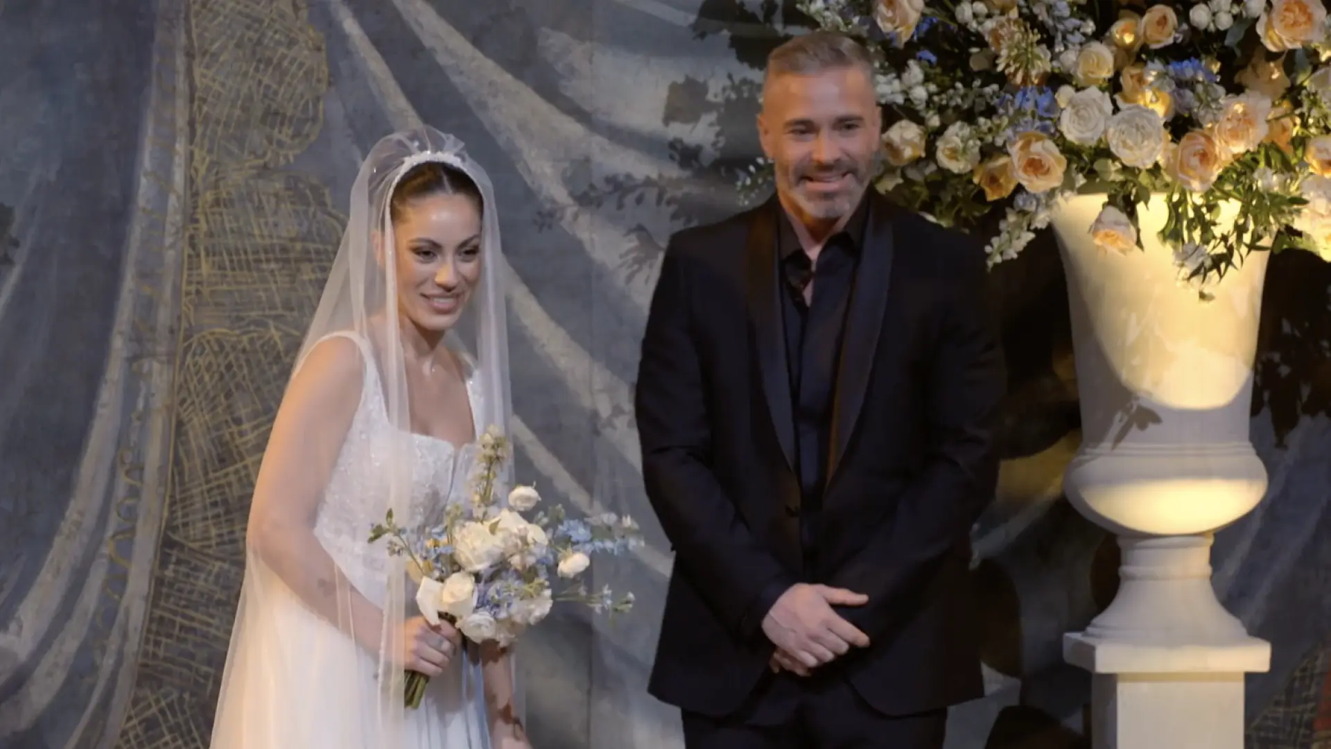 Natalia y Milton, una boda emotiva con los primeros conflictos en la luna de miel