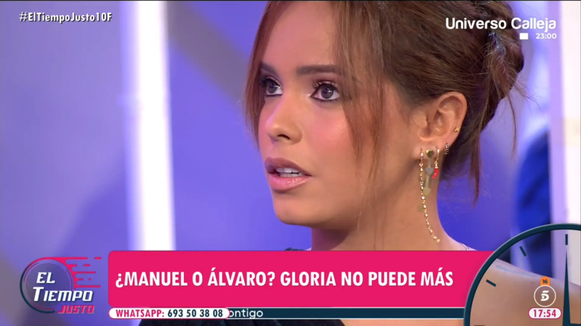 Gloria Camila, tras acabar en el hospital por la entrevista de Manuel Cortés: "Peté"