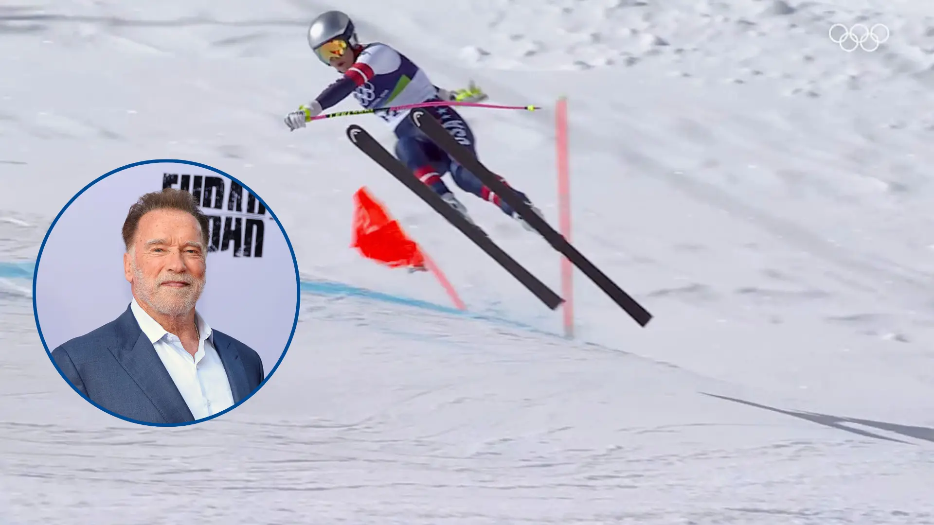 Schwarzenegger sale en defensa de Lindsey Vonn tras las lluvia de críticas por su brutal caída