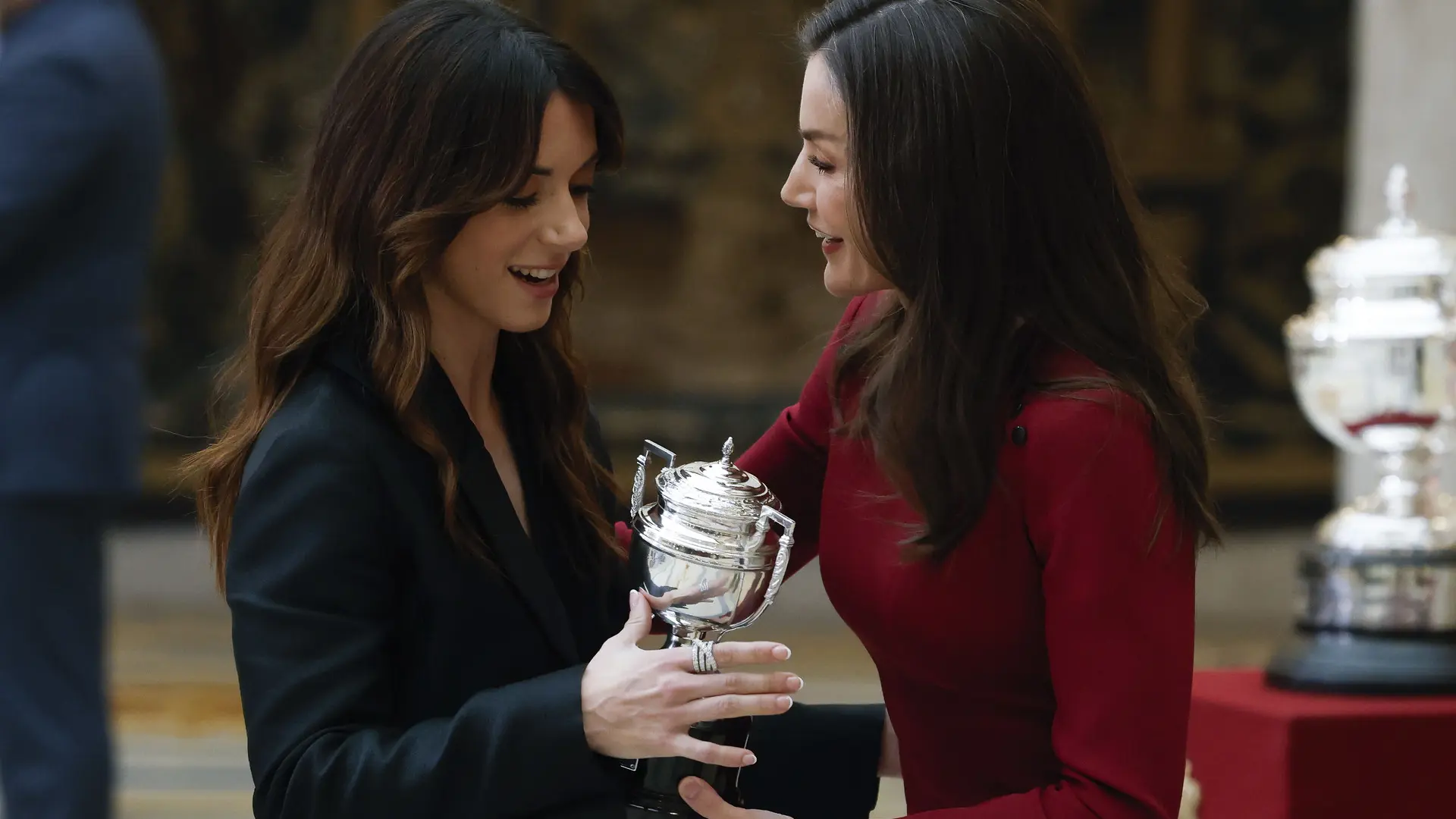 Aitana Bonmatí y Rodri Hernández y María Pérez y Álvaro Martín reciben los Premios Nacionales del Deporte