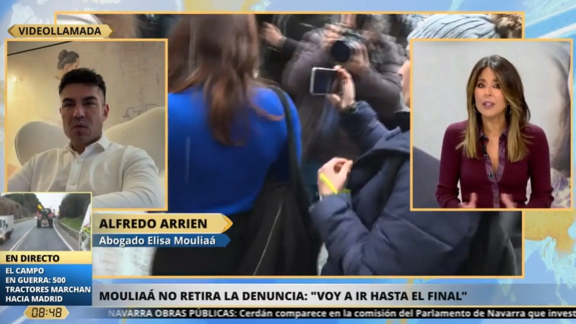 El abogado de Elisa Mouliaá: "La Fiscalía pide la absolución de Errejón y eso hace que ella quiera volver con más fuerza"