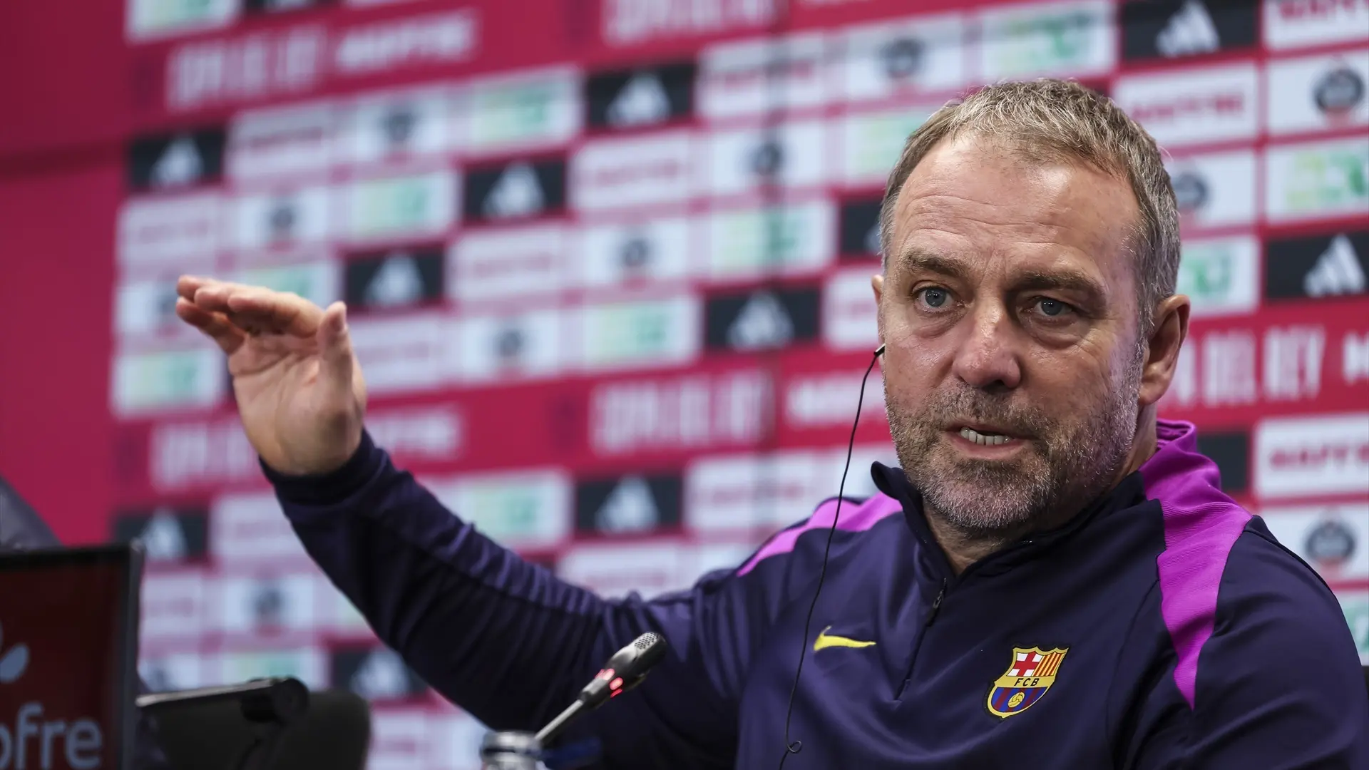 El dardo de Hansi Flick sobre el camino del Barça en la Copa del Rey: "Pregúntale al Real Madrid