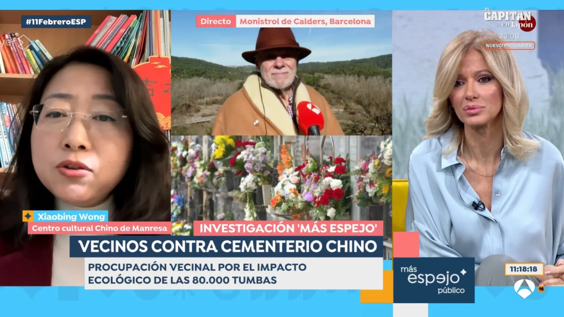 Polémica por las obras de un cementerio chino en un pueblo catalán: "Dar trabajo siempre es muy positivo"