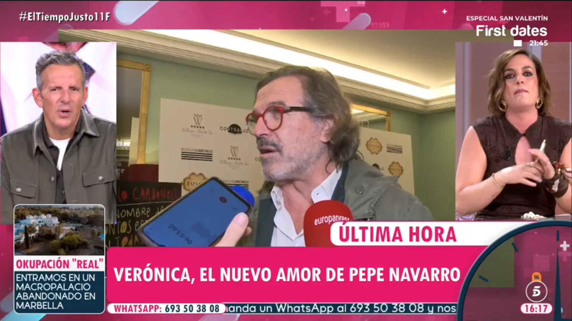 Joaquín Prat llama a la atención a Leticia Requejo tras su comentario sobre la relación de Pepe Navarro