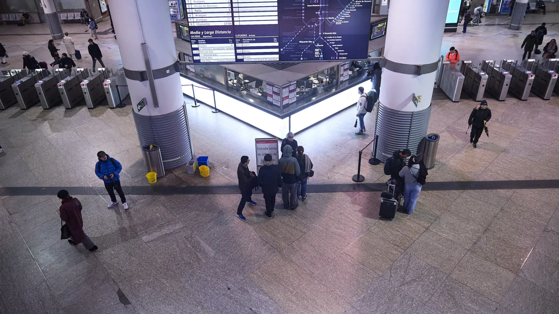 Casi 300 trenes cancelados en la última jornada de huelga ferroviaria