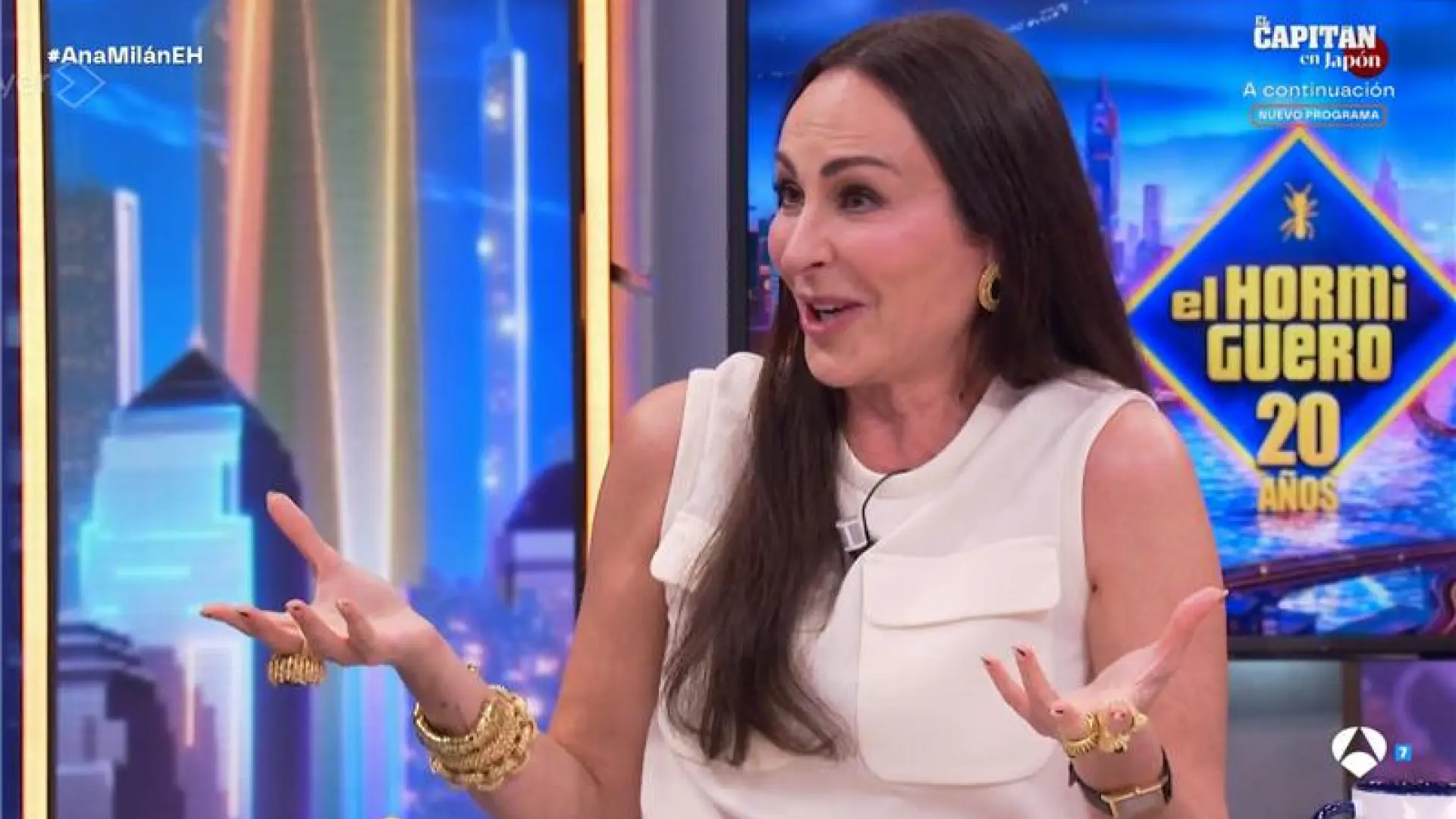 El 'zasca' de Ana Milán a Pablo Motos sobre la edad: "Es que tú tienes 60..."