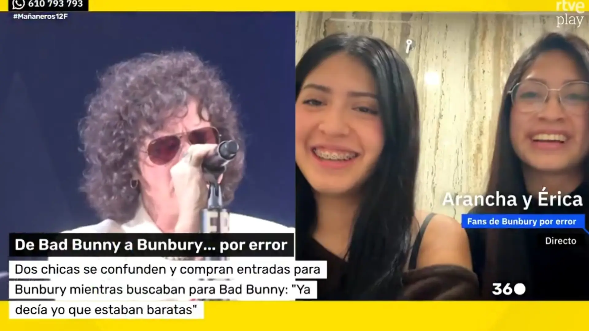 Las fans de Bad Bunny que compraron entradas para Bunbury por error: "No lo conocíamos, pero vamos a ir a su concierto"