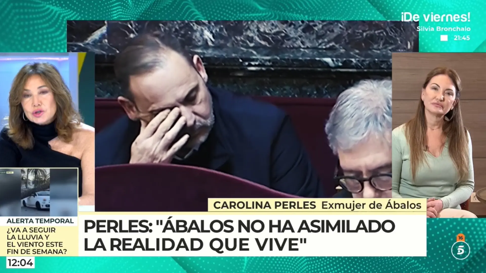 Carolina Perles, exmujer de Ábalos: "Él no es consciente de la realidad que está viviendo. Se creía intocable, pero estaba mal rodeado"