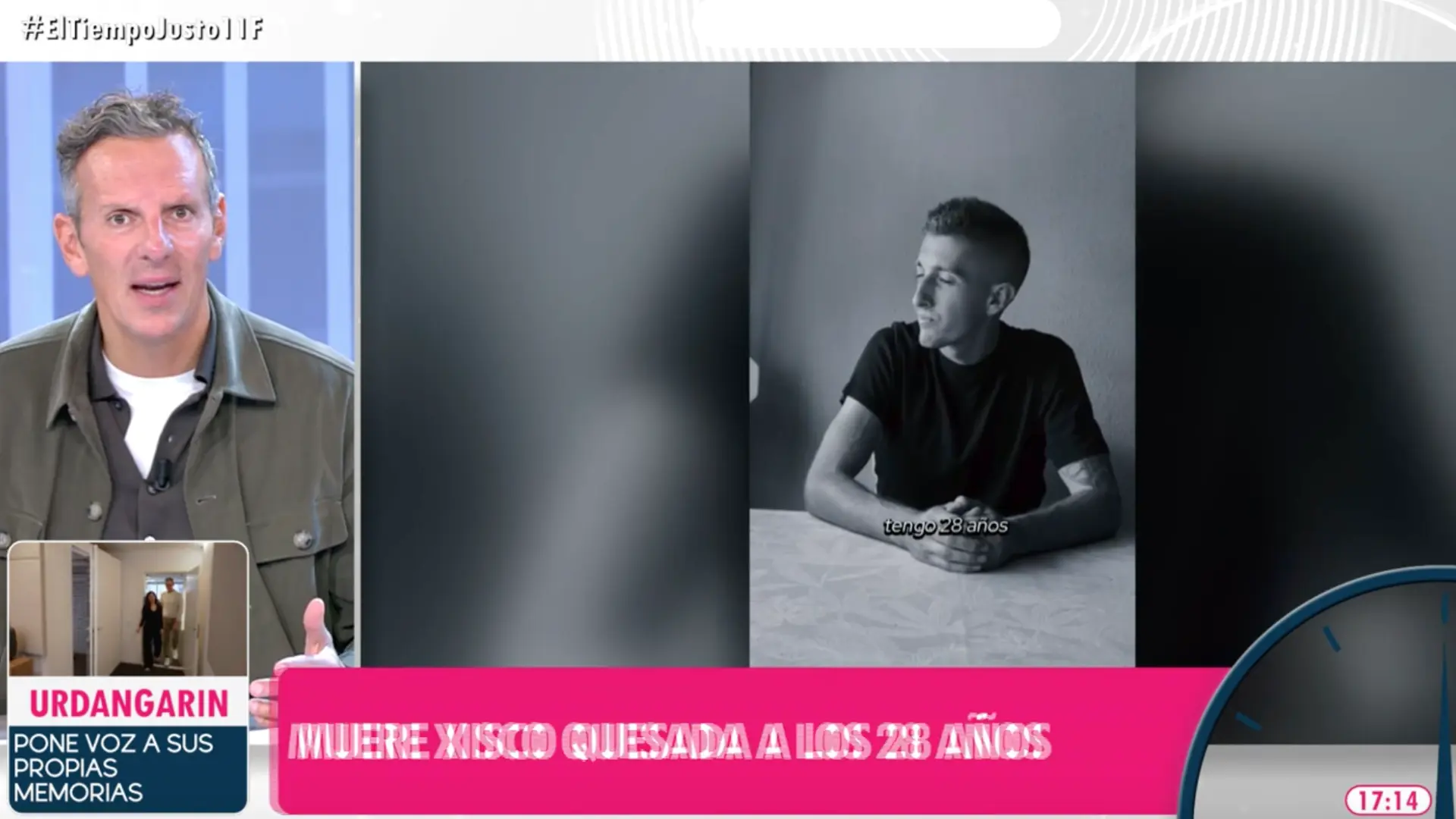 Joaquín Prat rinde homenaje a Xisco Quesada tras su muerte: "Has sido un ejemplo para todos nosotros"