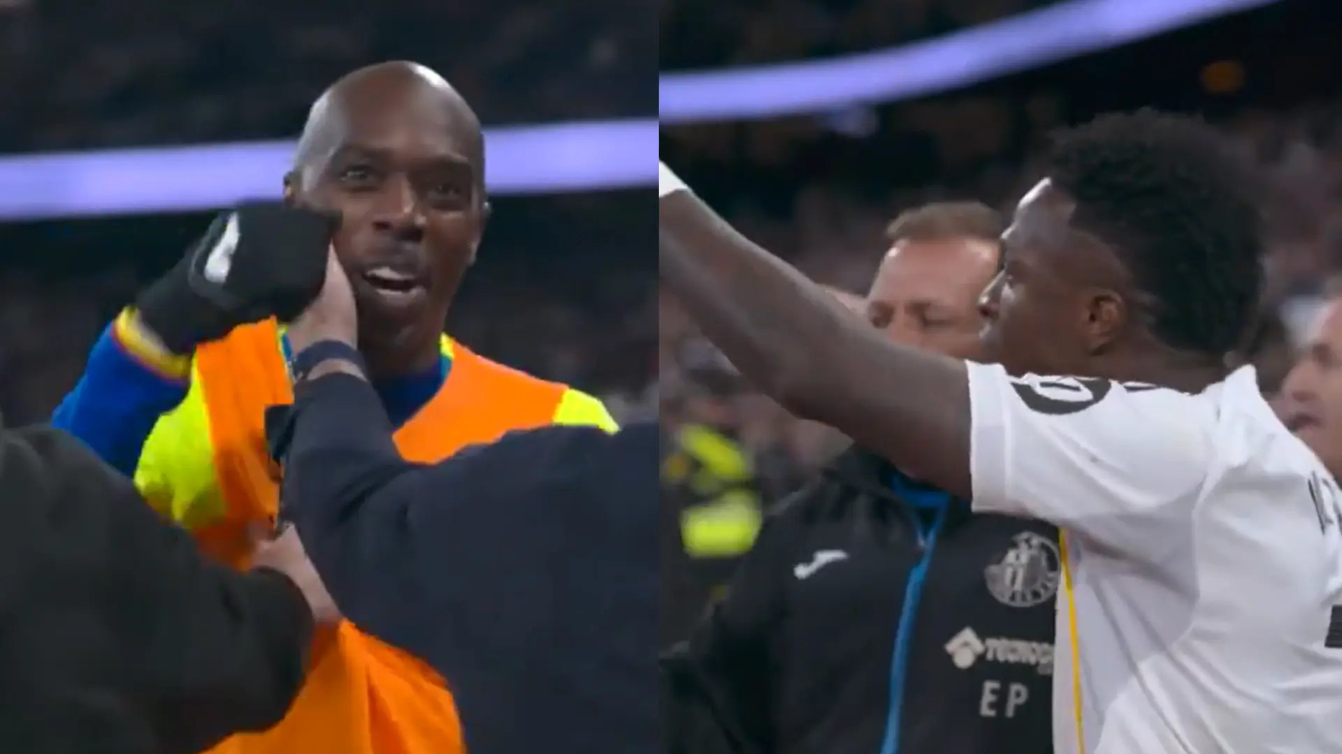 Nyom se 'venga' de Vinícius tras la victoria del Getafe: "Digamos que fue un buen cambio"