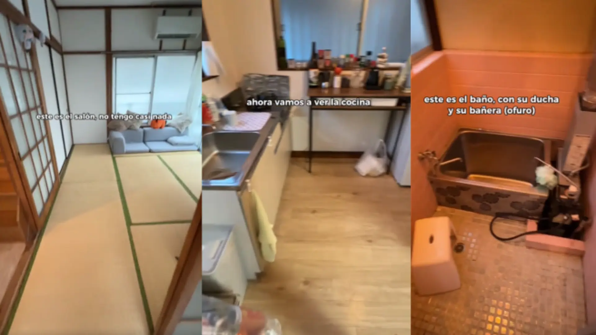 Un español muestra cómo es vivir en una casa tradicional japonesa: "Estaba vacía y la he ido amueblando"