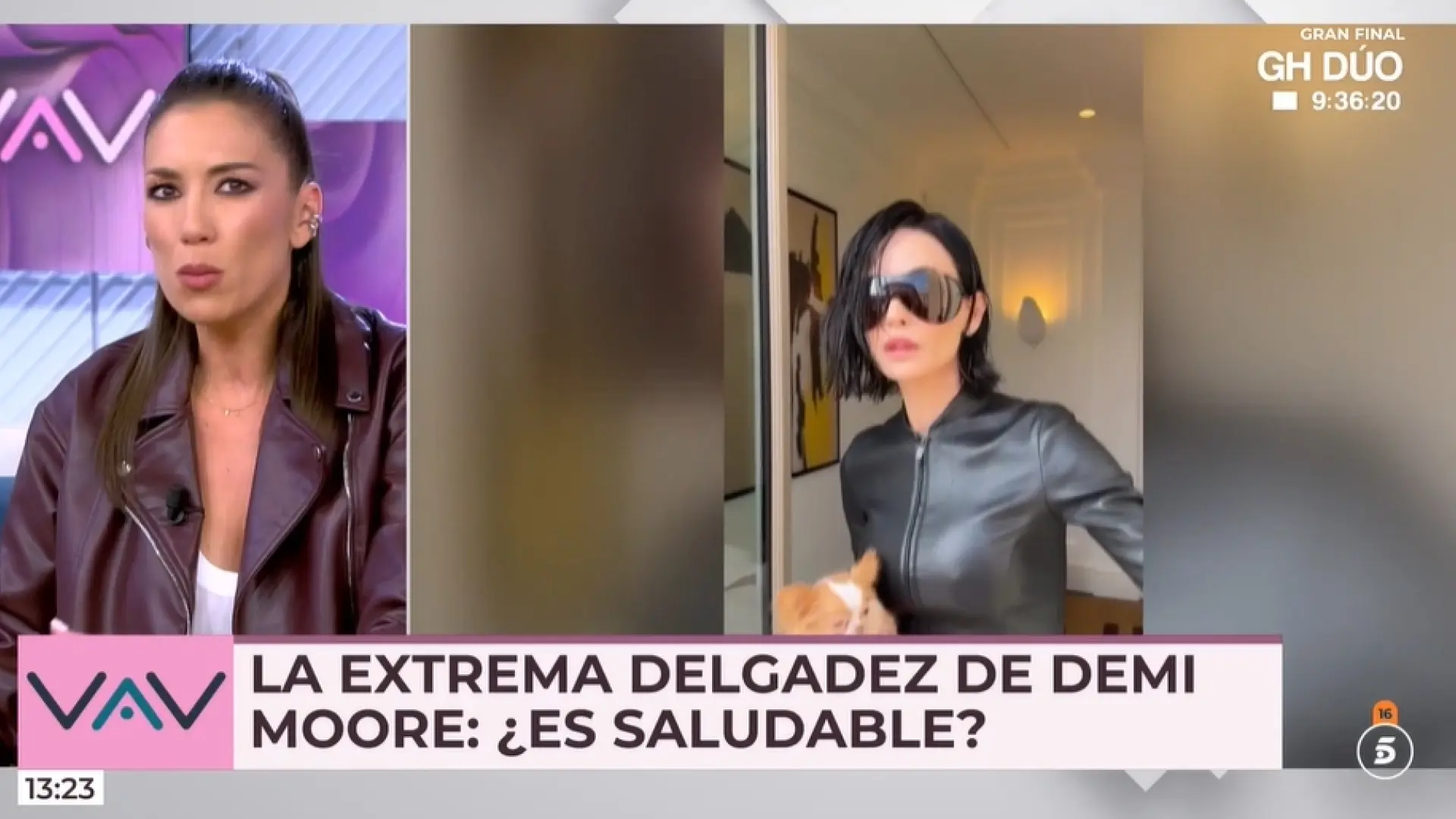 Patricia Pardo, sobre la delgadez de Demi Moore: "No veo belleza, veo a una mujer enferma"