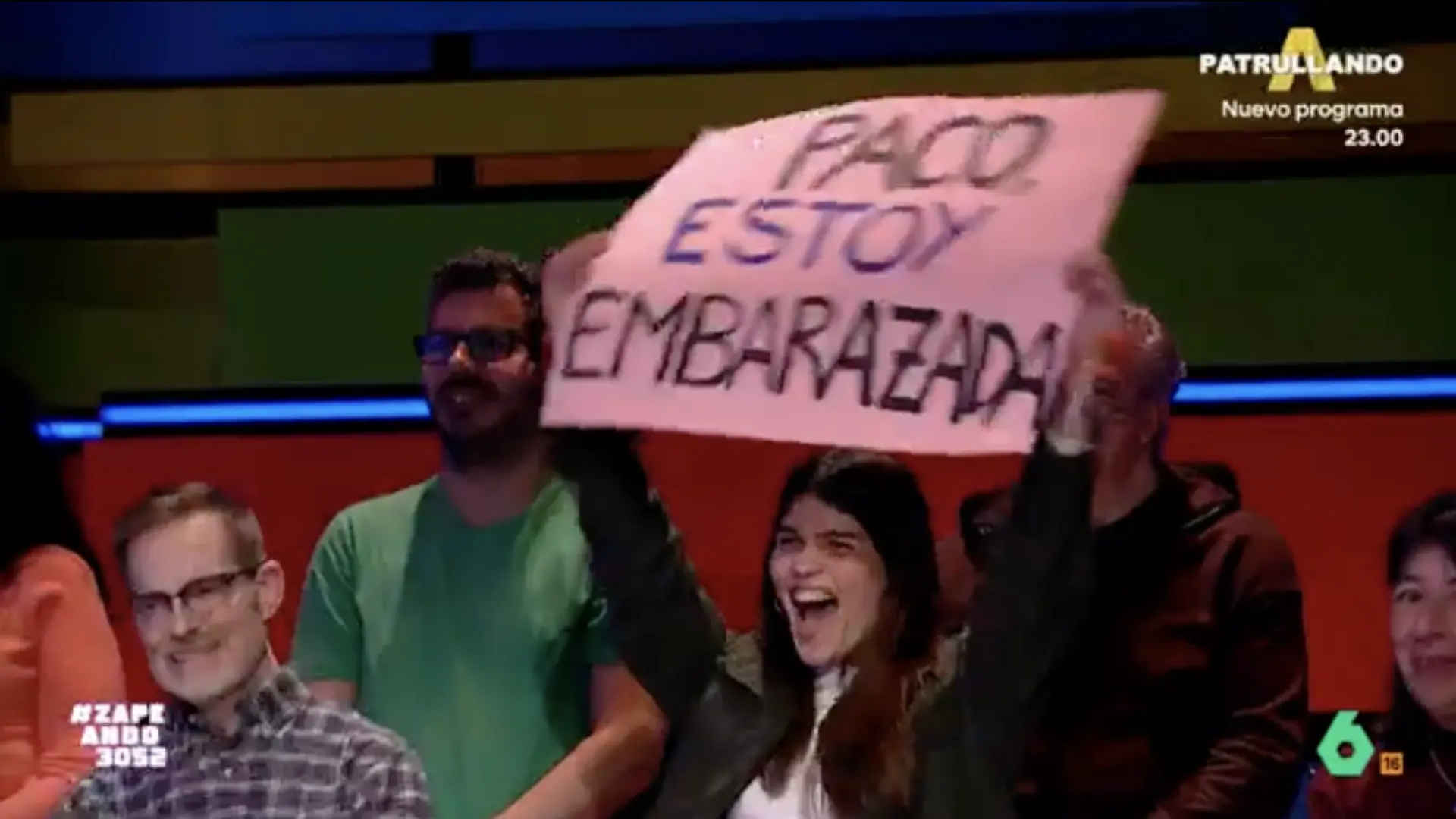 Una joven sorprende en 'Zapeando' con un anuncio de embarazo y un giro inesperado: "¡Por el amor de Dios!"