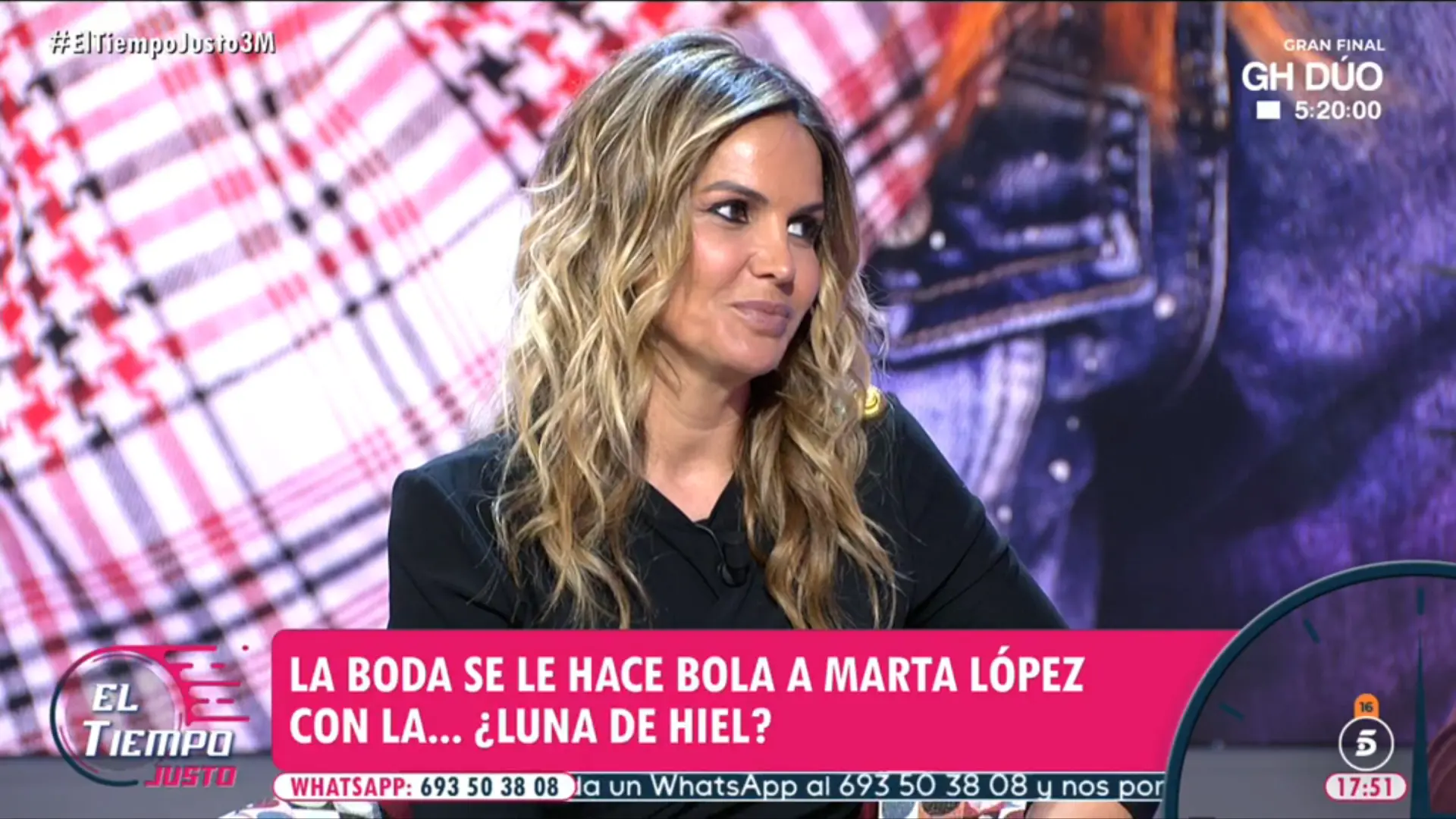 Marta López se queda sin su luna de miel a Maldivas por el conflicto bélico: "Lo he pasado fatal"