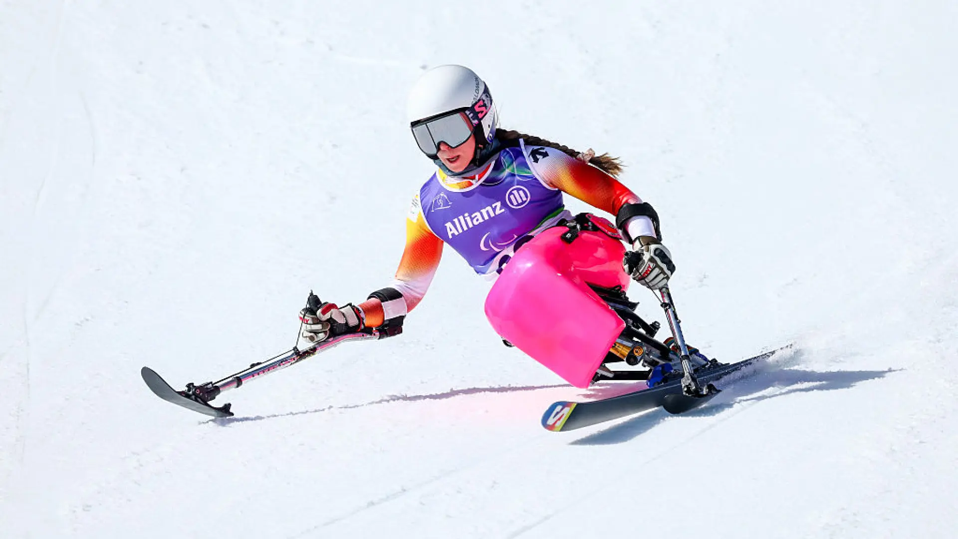 La esquiadora española Audrey Pascual conquista el oro en el supergigante de los Juegos Paralímpicos de Milán-Cortina