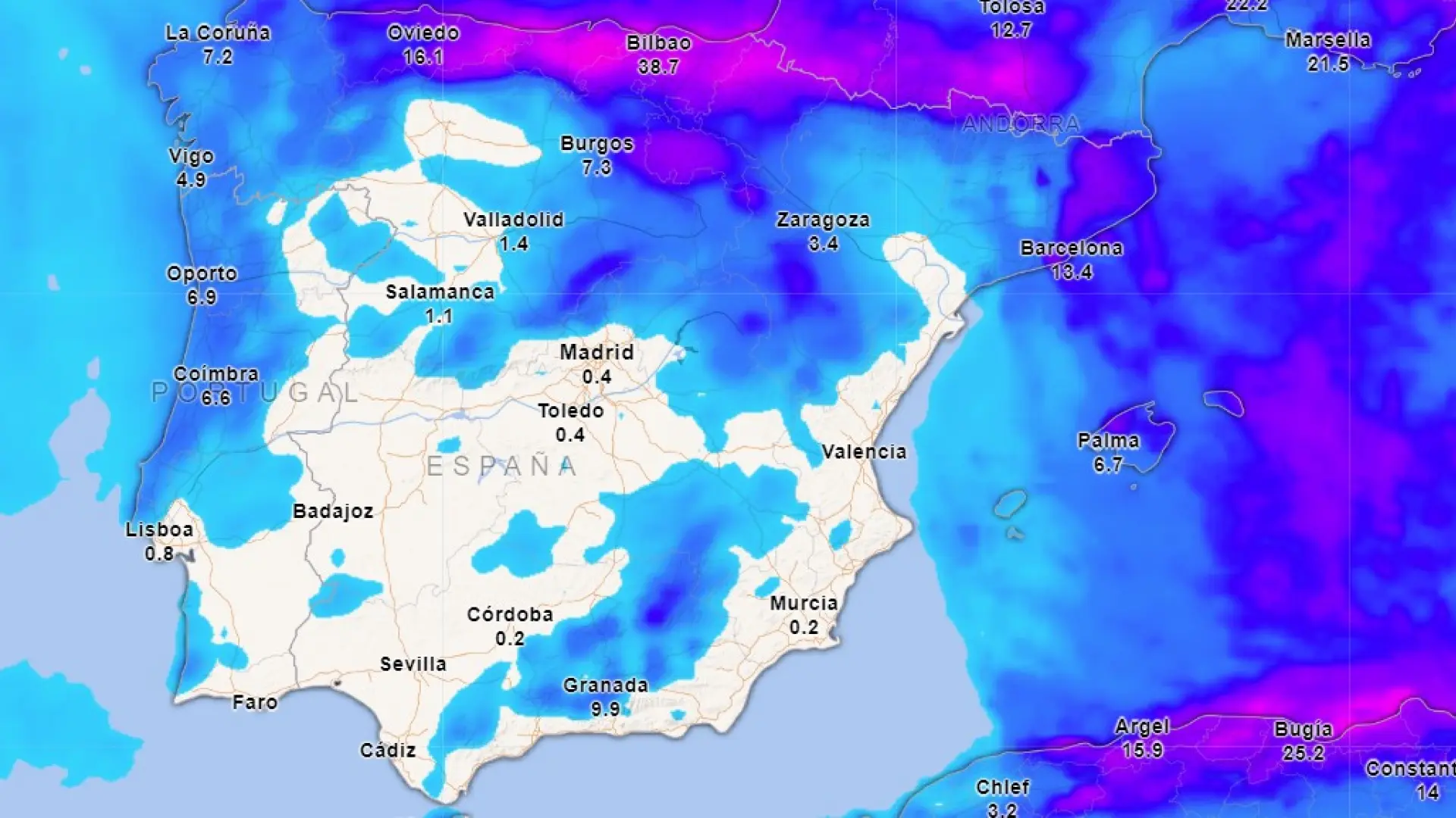 Un temporal de fuerte viento pone en alerta a provincias del Mediterráneo en las próximas horas: estas son las zonas en alerta
