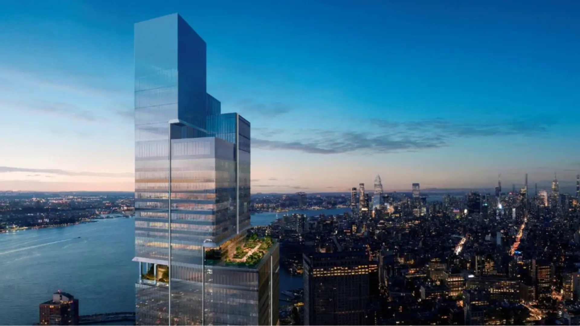 
         Un imponente rascacielos se alzará en el lugar de una las Torres Gemelas de Nueva York: tendrá 55 plantas 
    