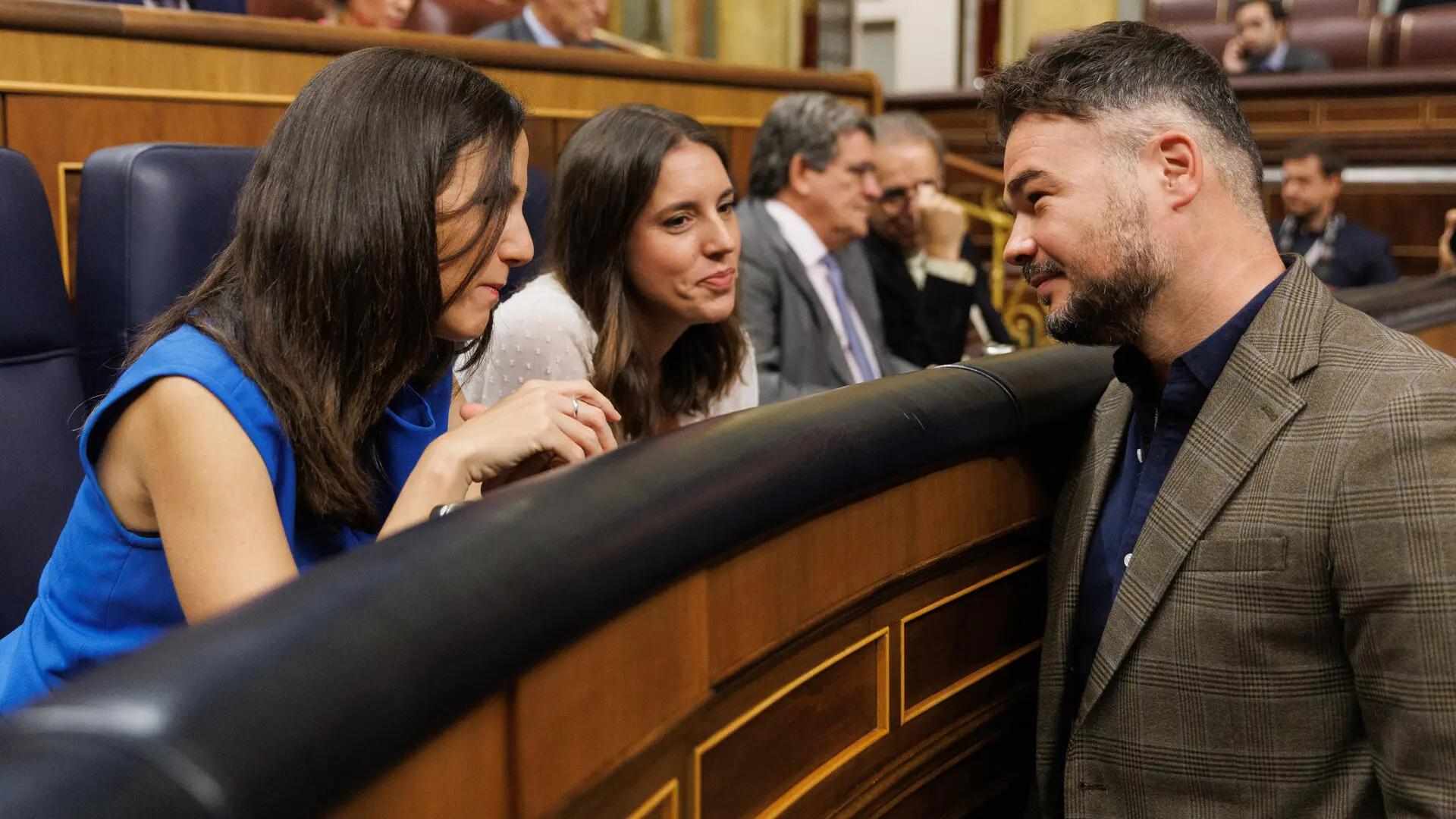 
         Rufián y Montero se citan hoy en Barcelona en un acto sin horizonte definido y con la incógnita de una posible alianza electoral 
    