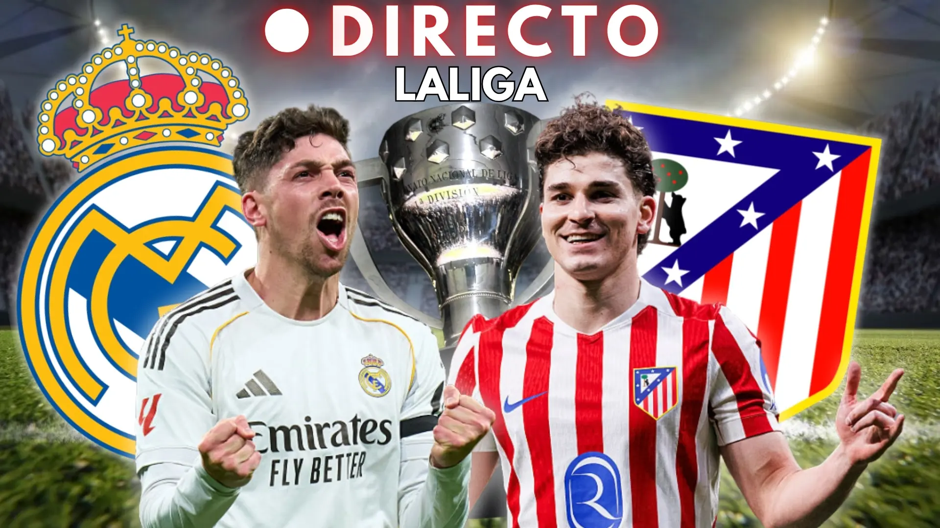 
         Real Madrid - Atlético de LaLiga, en directo: marcador, goles y última hora del derbi en la jornada 29 
    