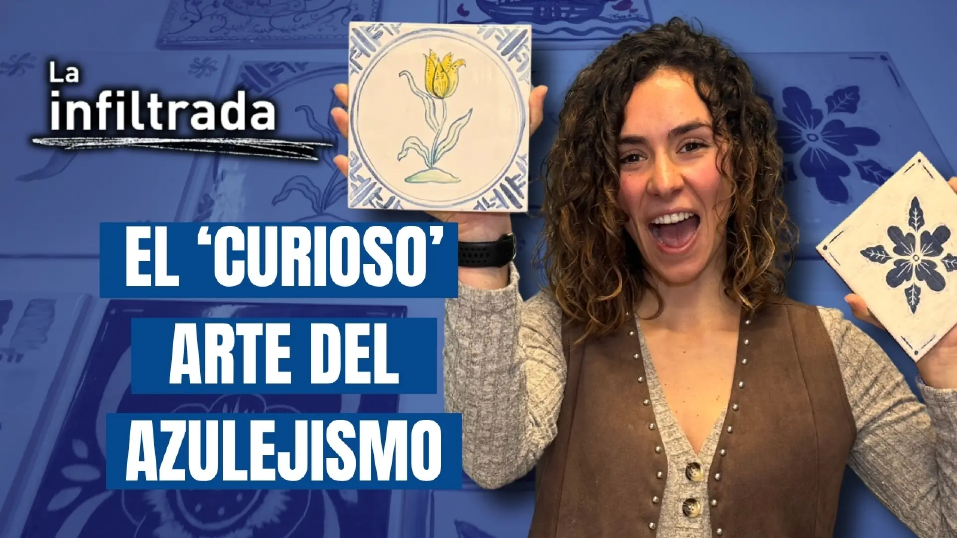 
         Infiltrada entre azulejos y pinceles: "Mi trabajo sirve para embellecer el mundo, no tiene un sentido práctico" 
    