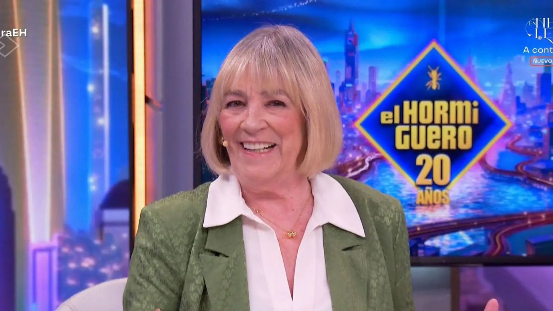 
         Carmen Maura sorprende a Motos en 'El Hormiguero' con su 'hobby' favorito: "Adoro las buenas mopas" 
    