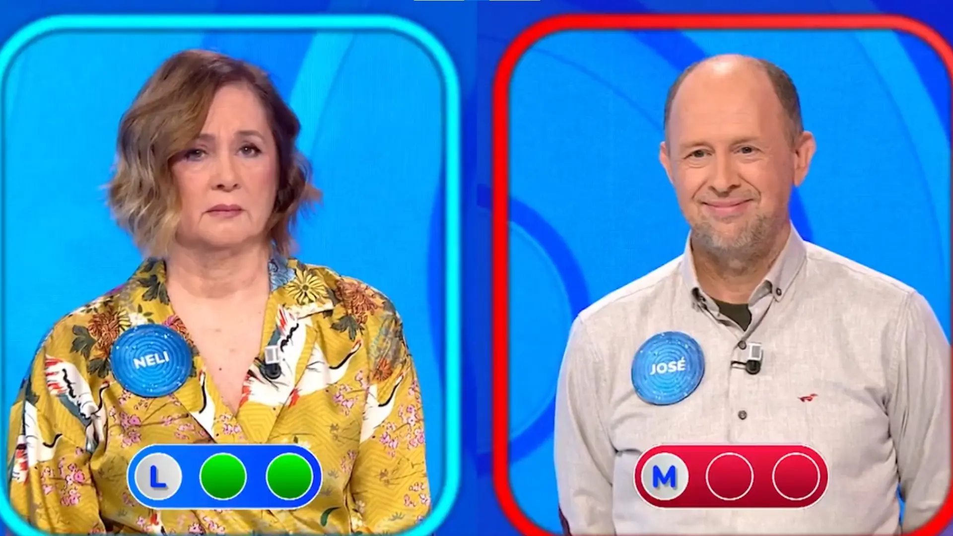 
         Nuevo cambio de concursantes en 'Pasapalabra': se va José y llega Neli 
    