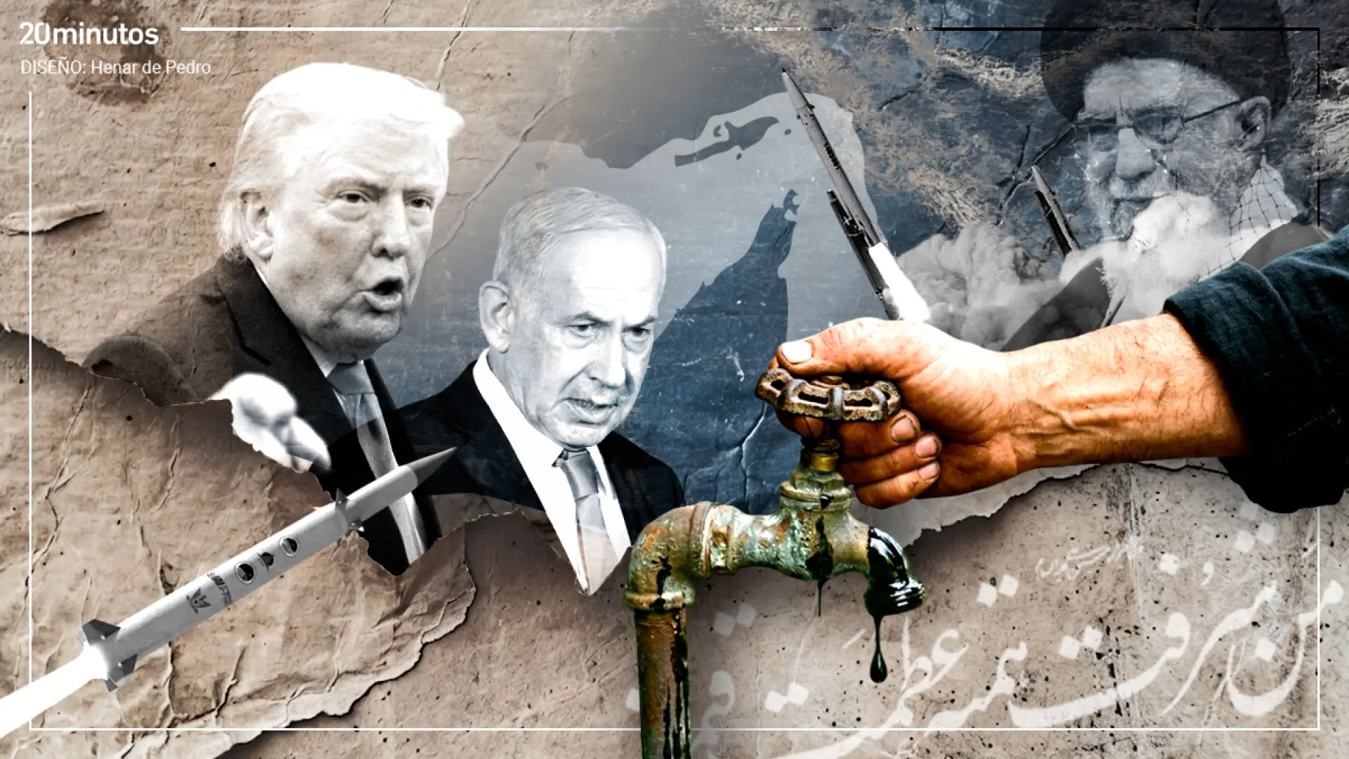 
         Un mes de guerra Irán: los momentos clave de un conflicto que ha encendido Oriente Medio y ha cortado el grifo del petróleo 
    