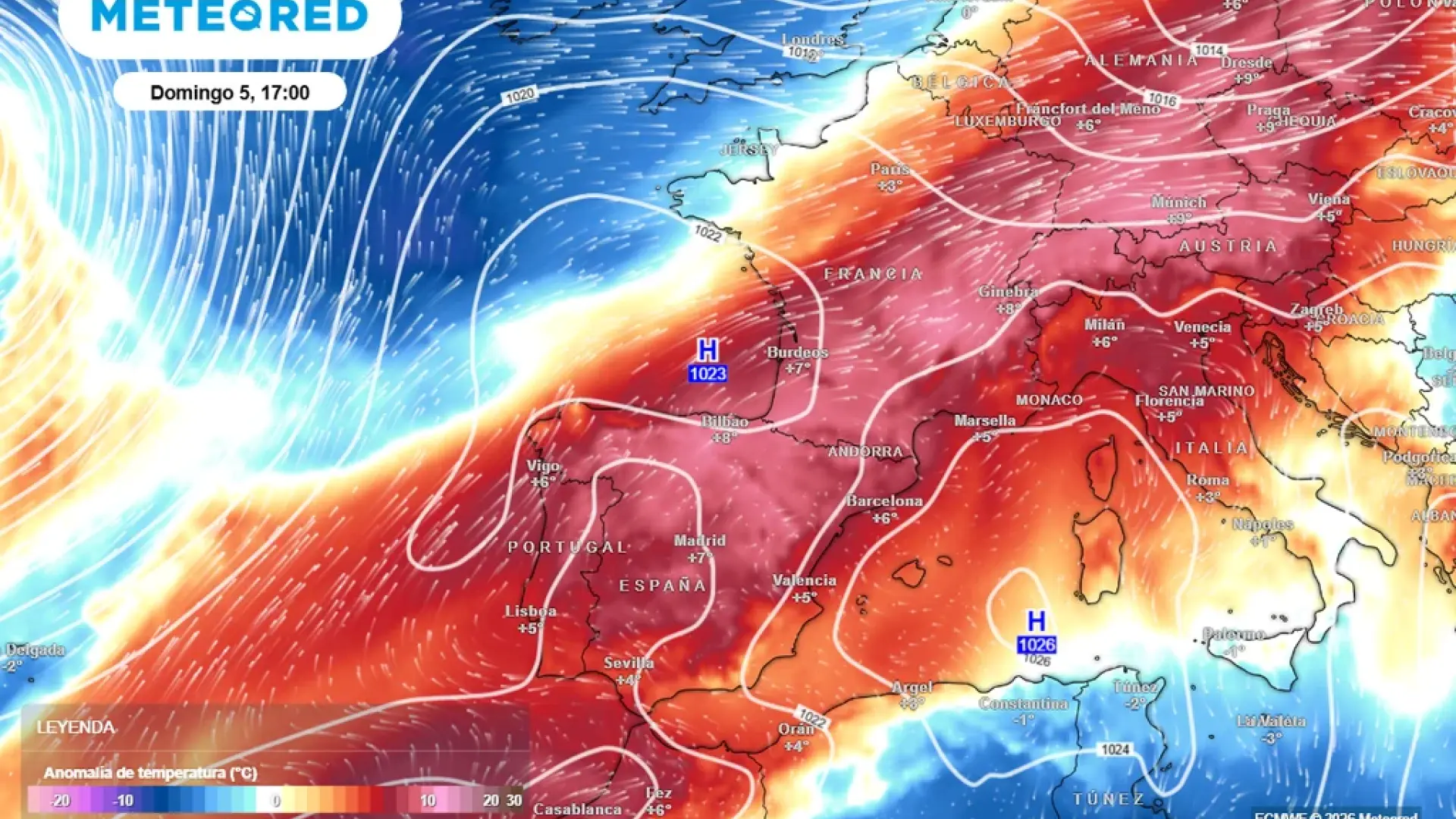 
         El tiempo de abril dejará temperaturas más propias de mayo, pero dará paso a los primeros episodios de tormentas 
    
