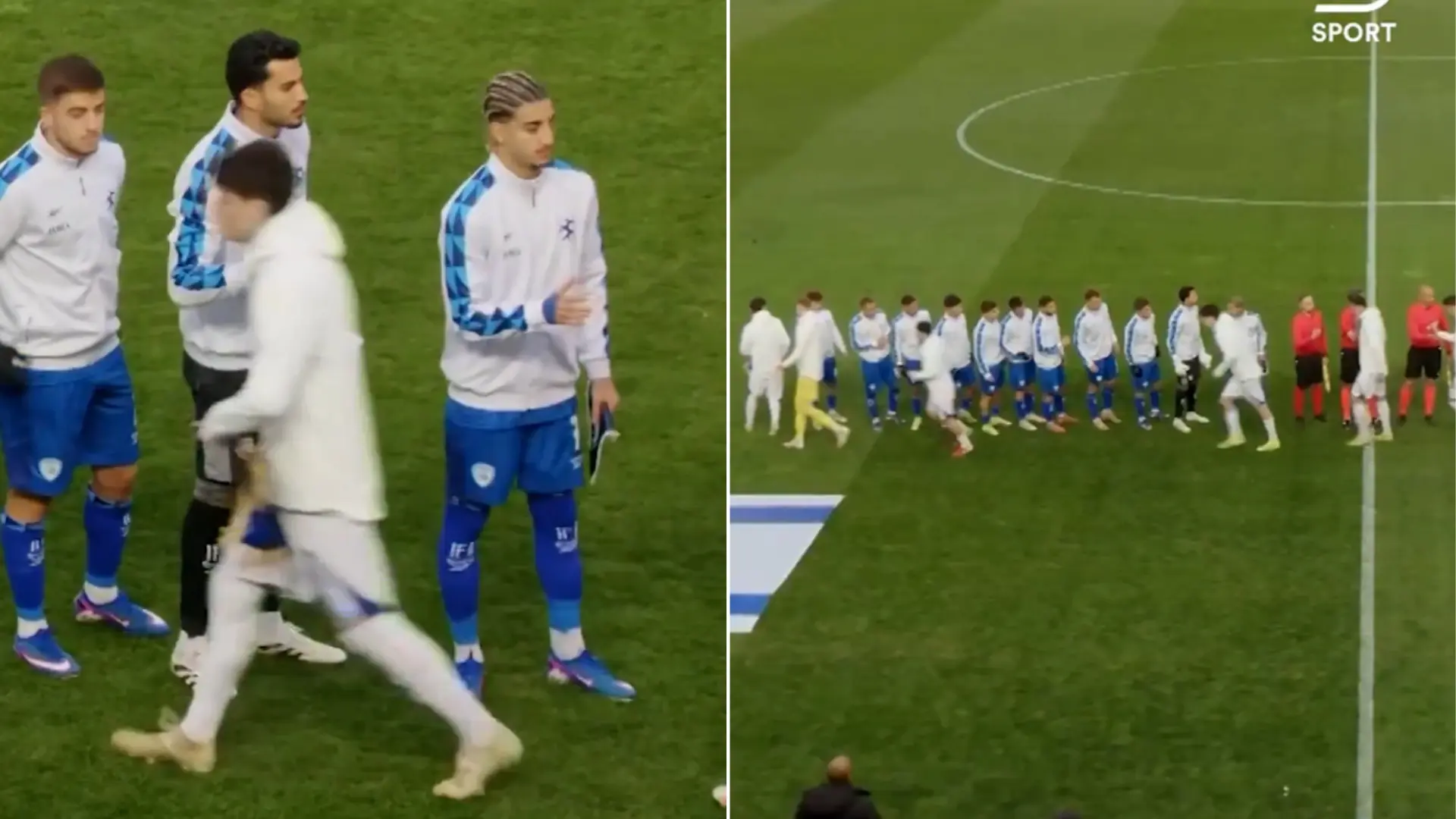 
         La selección sub-21 de Bosnia niega el saludo a los jugadores de Israel: "Nunca me educaron para inclinarme ante la violencia" 
    