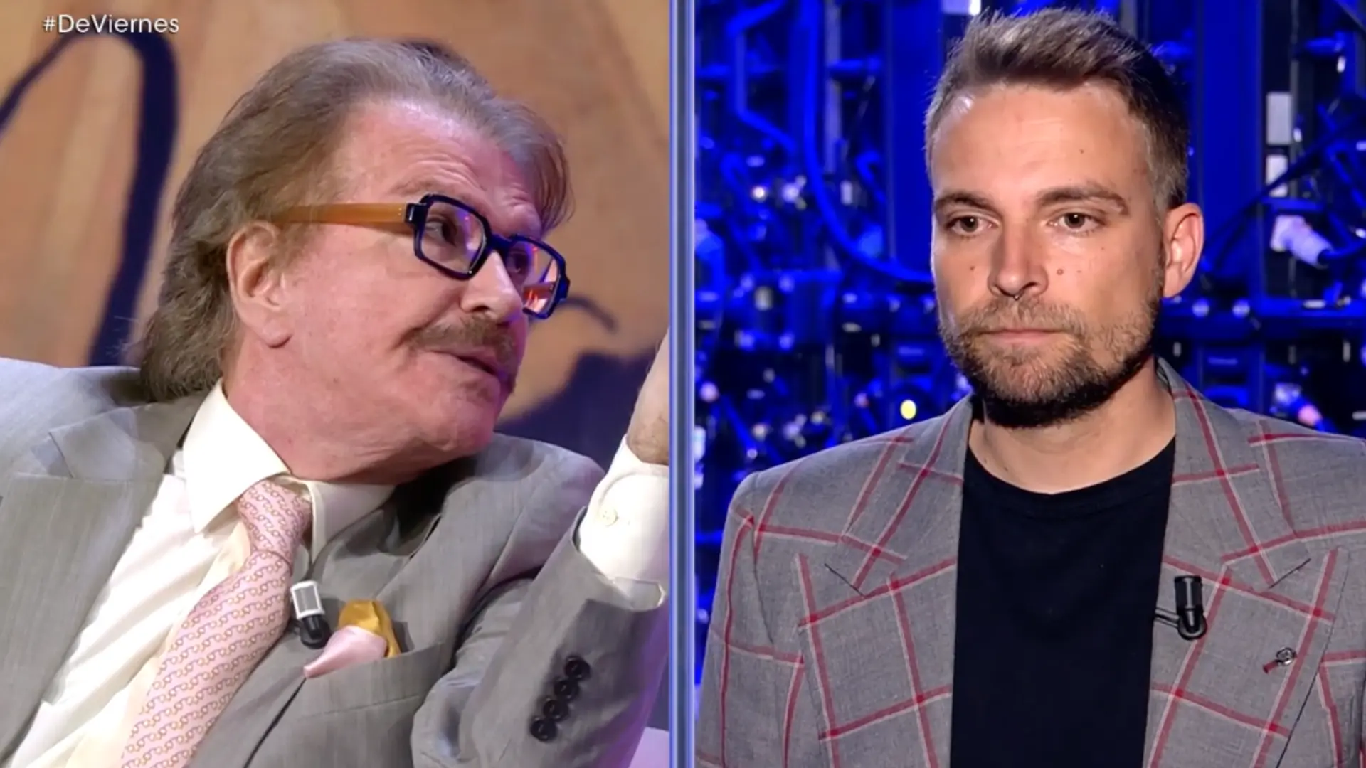 El encuentro entre José María Almoguera y Edmundo Arrocet en '¡De viernes!': "La has hecho llorar y eso es lo que no se te perdona"