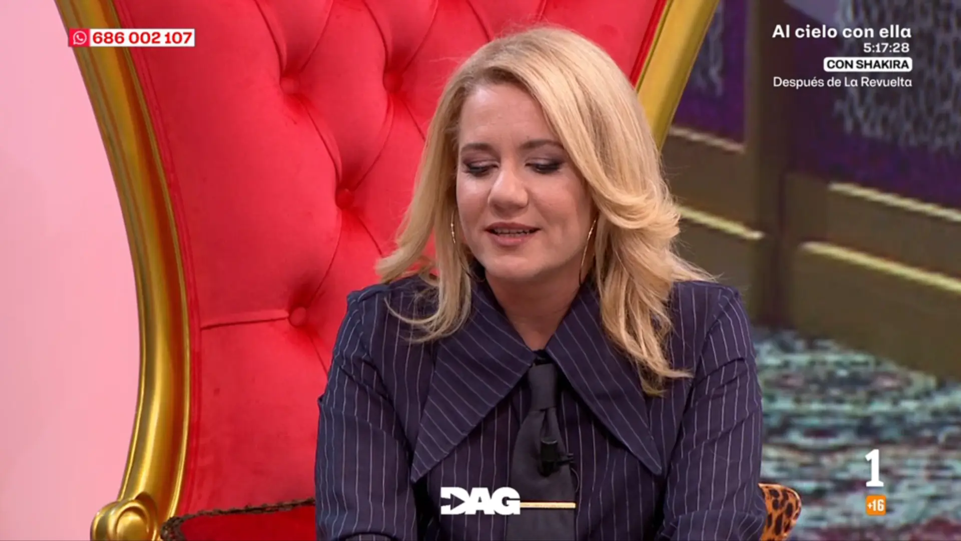 
         Henar Álvarez adelanta detalles de su entrevista a Shakira: "Soy experta en tirar de la lengua" 
    