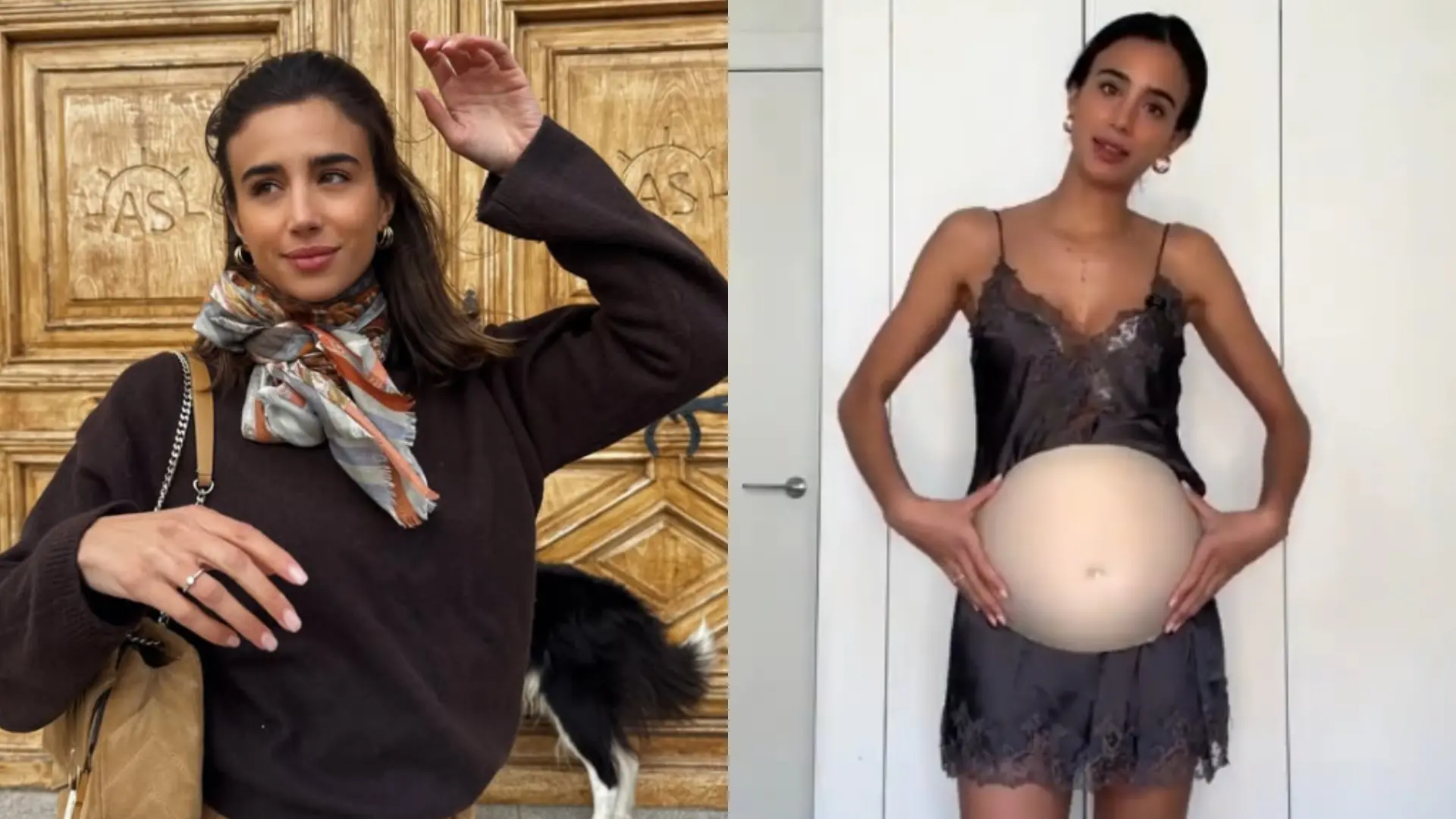 
         Críticas a la 'influencer' Roxana Zurdo tras ponerse una barriga falsa para promocionar ropa de embarazada 
    