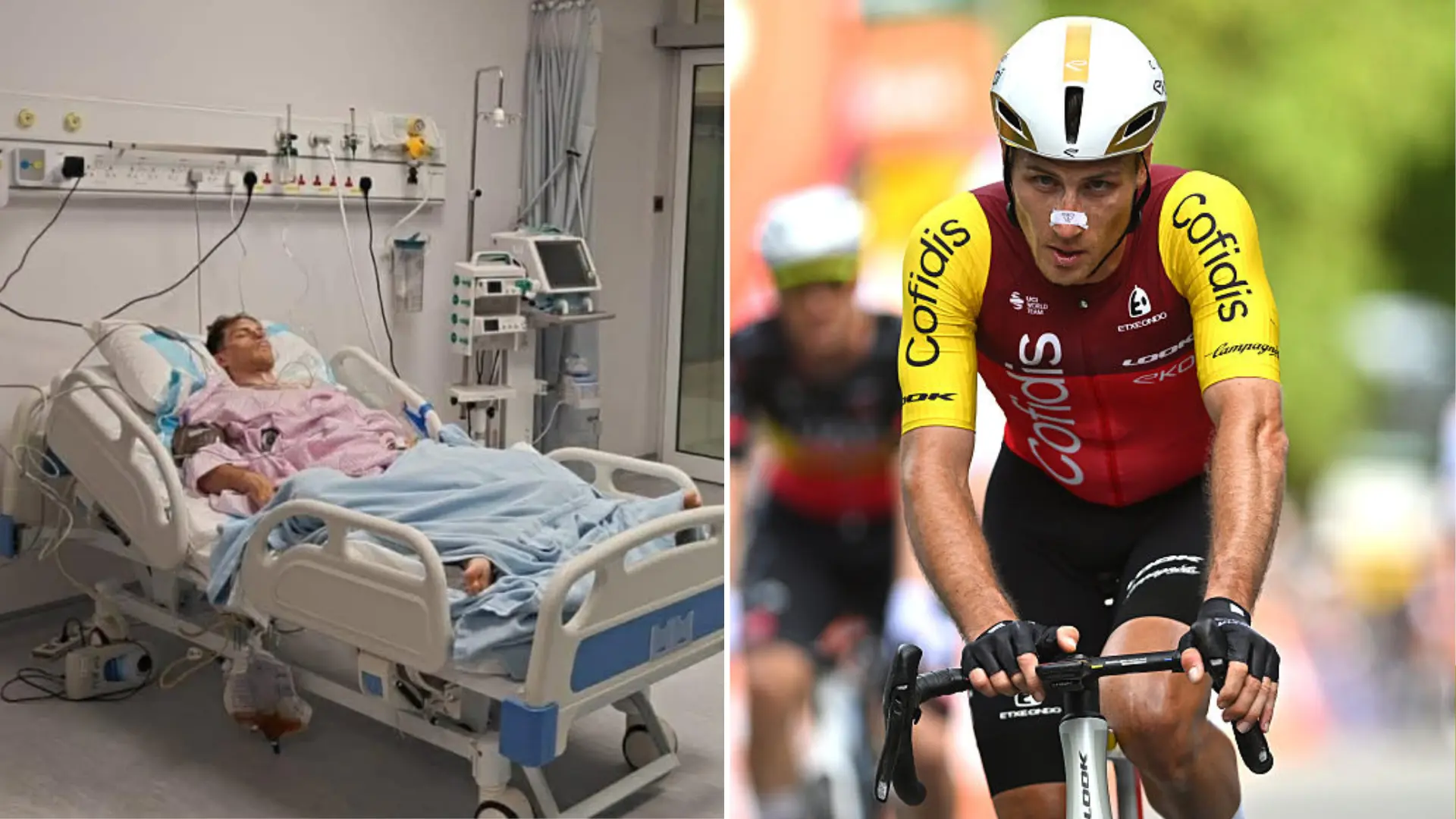 
         La dura llamada al borde de la muerte del ciclista Touzé a su mujer: "Dile a nuestro hijo que lo quiero" 
    