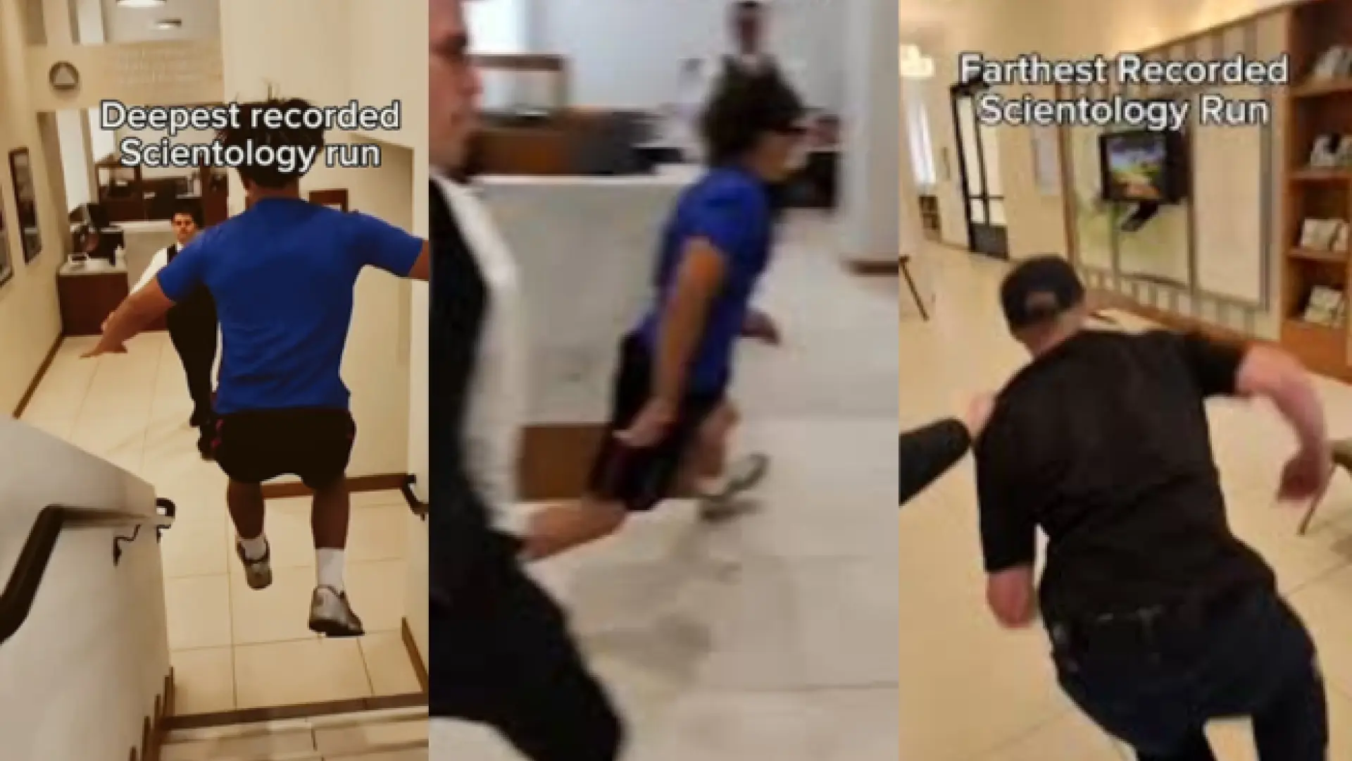 
         Carreras por la Cienciología: el reto viral de TikTok para colarse en sedes de la secta 
    