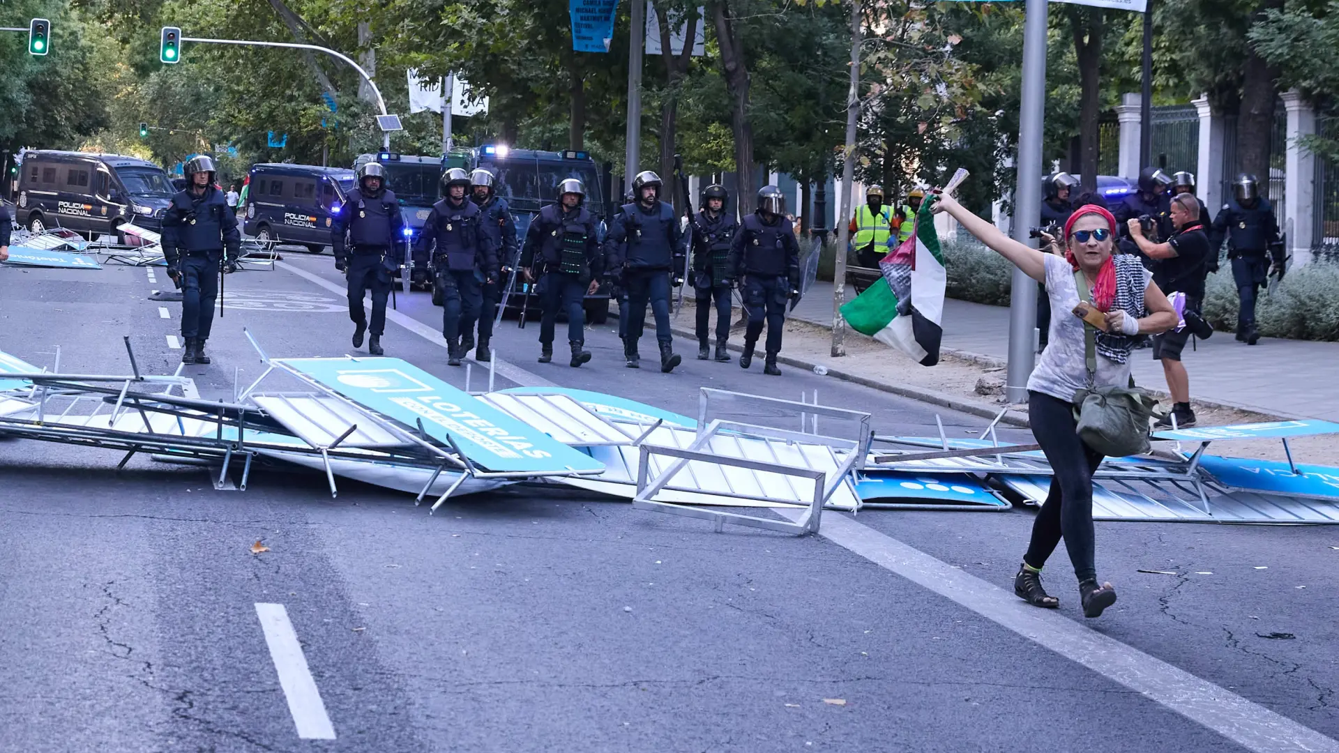 
         Madrid blinda sus eventos al perseguir los altercados como los ocurridos en La Vuelta Ciclista 
    
